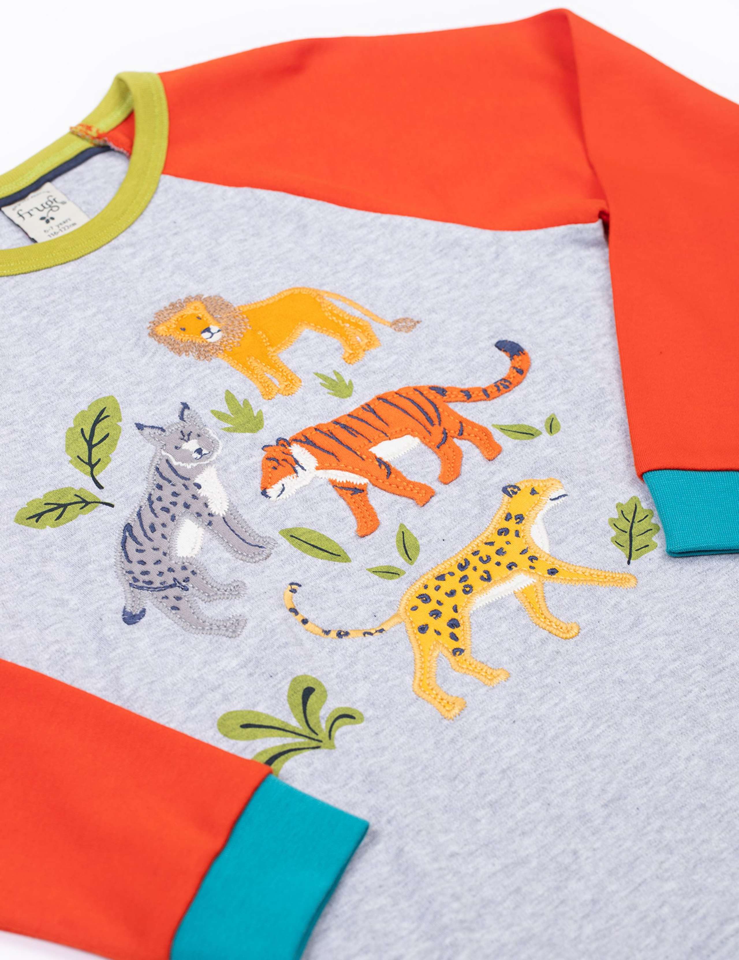 Pure Cotton Animal Print Top (2-10 Yrs) 2 of 3