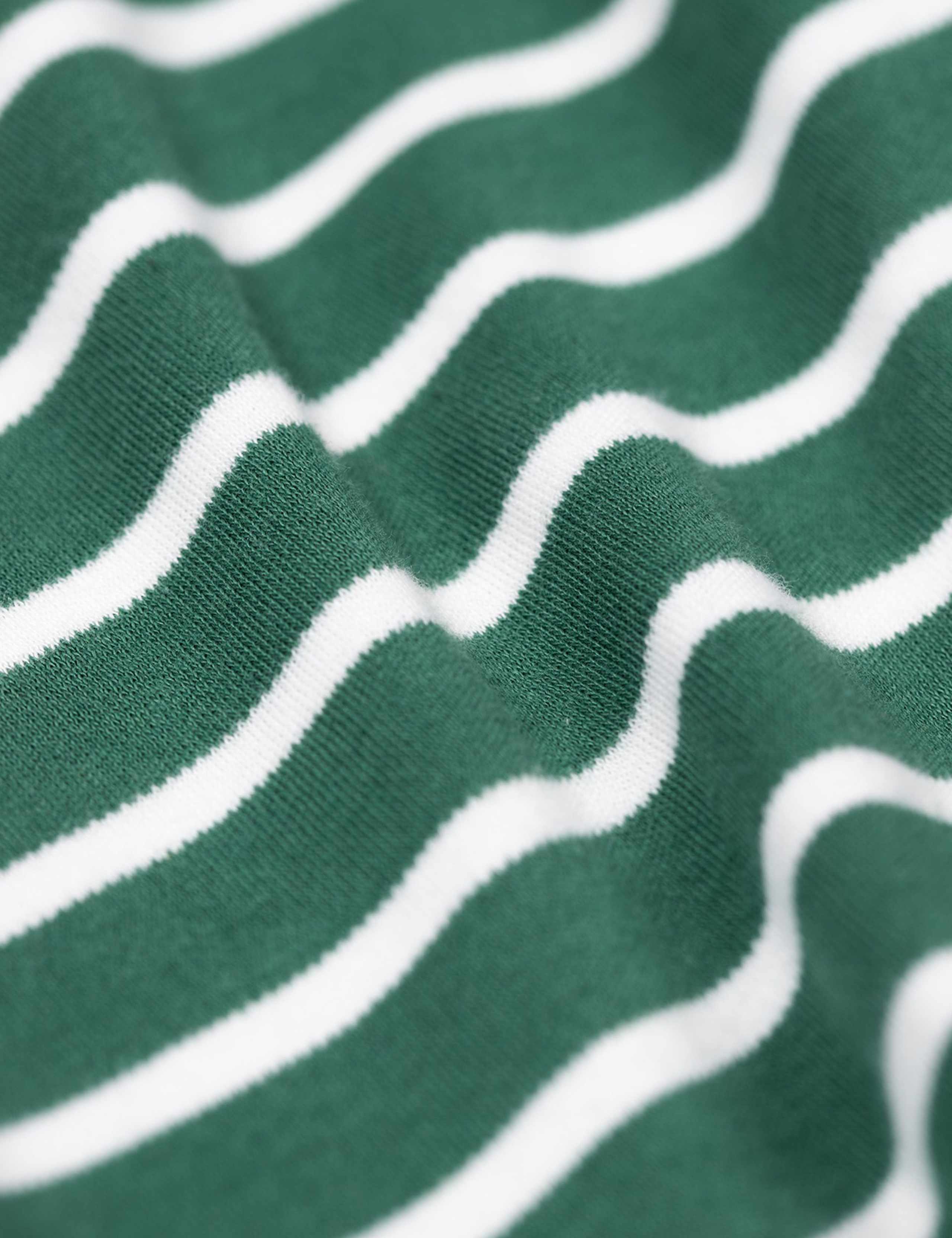 Pure Cotton Fox Appliqué Striped Top (0-5 Yrs) 2 of 4