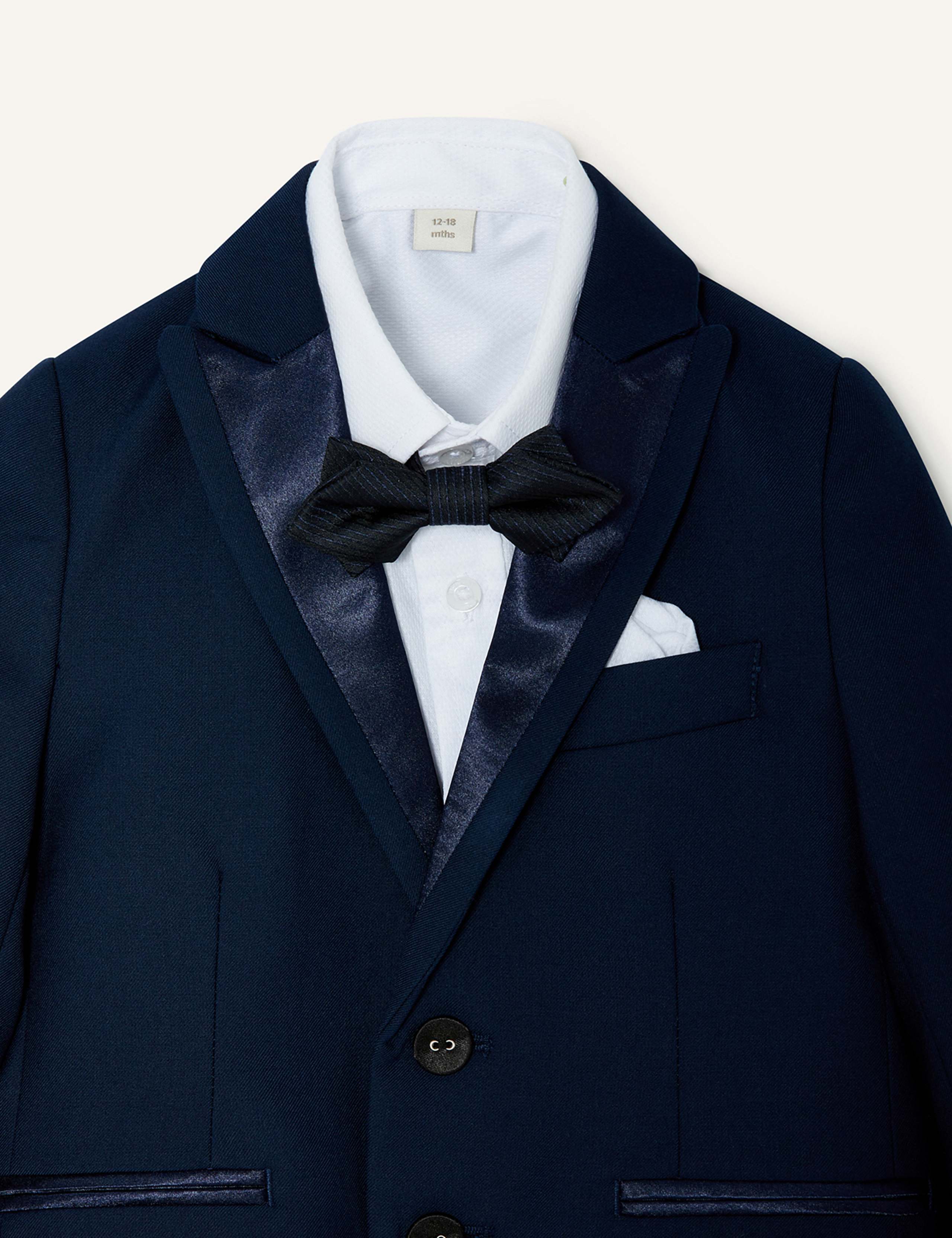 4pc Tuxedo Suit Outfit (6 Mths-12 Yrs) 3 of 3