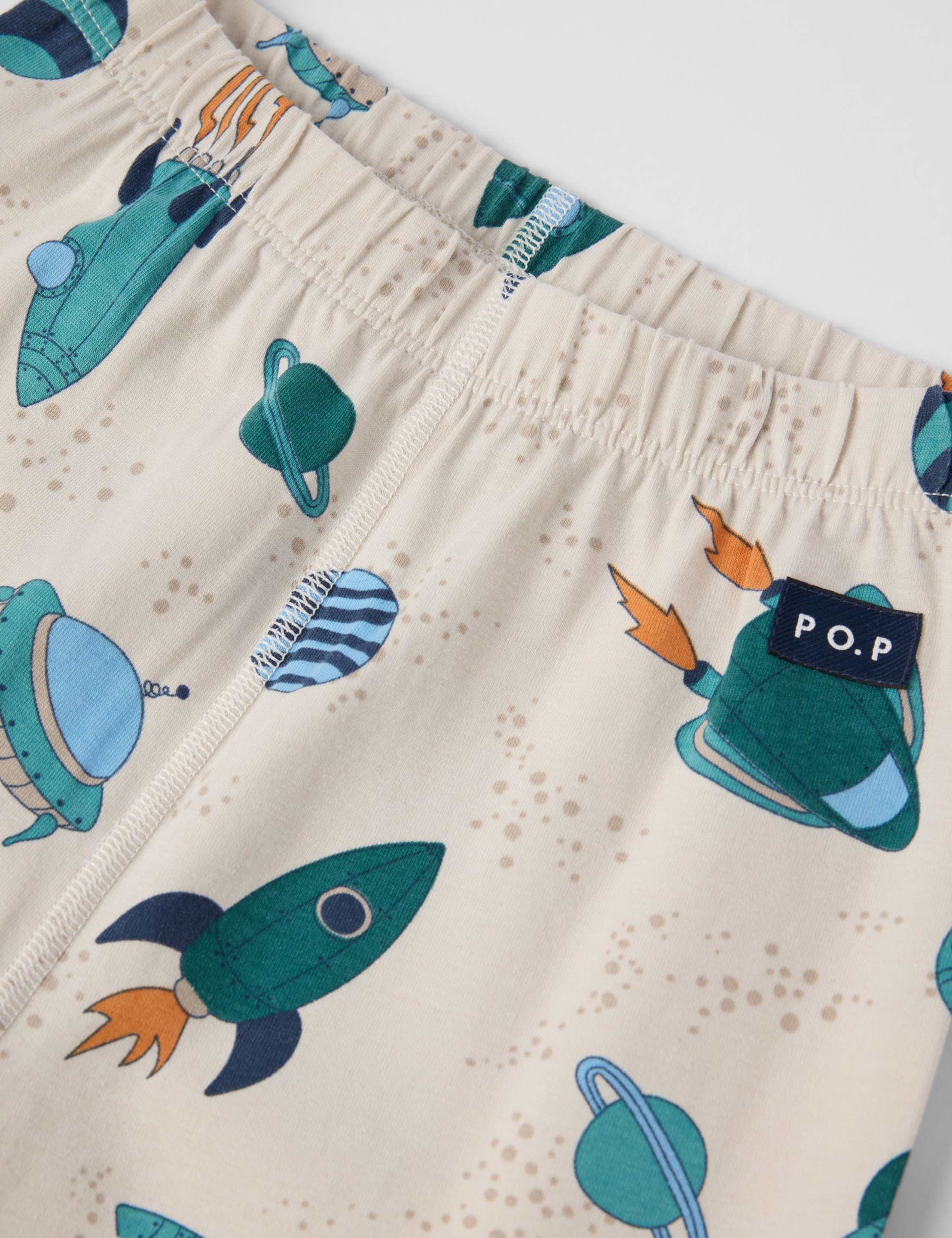 Cotton Rich Space Pyjamas (1-10 Yrs) 2 of 6