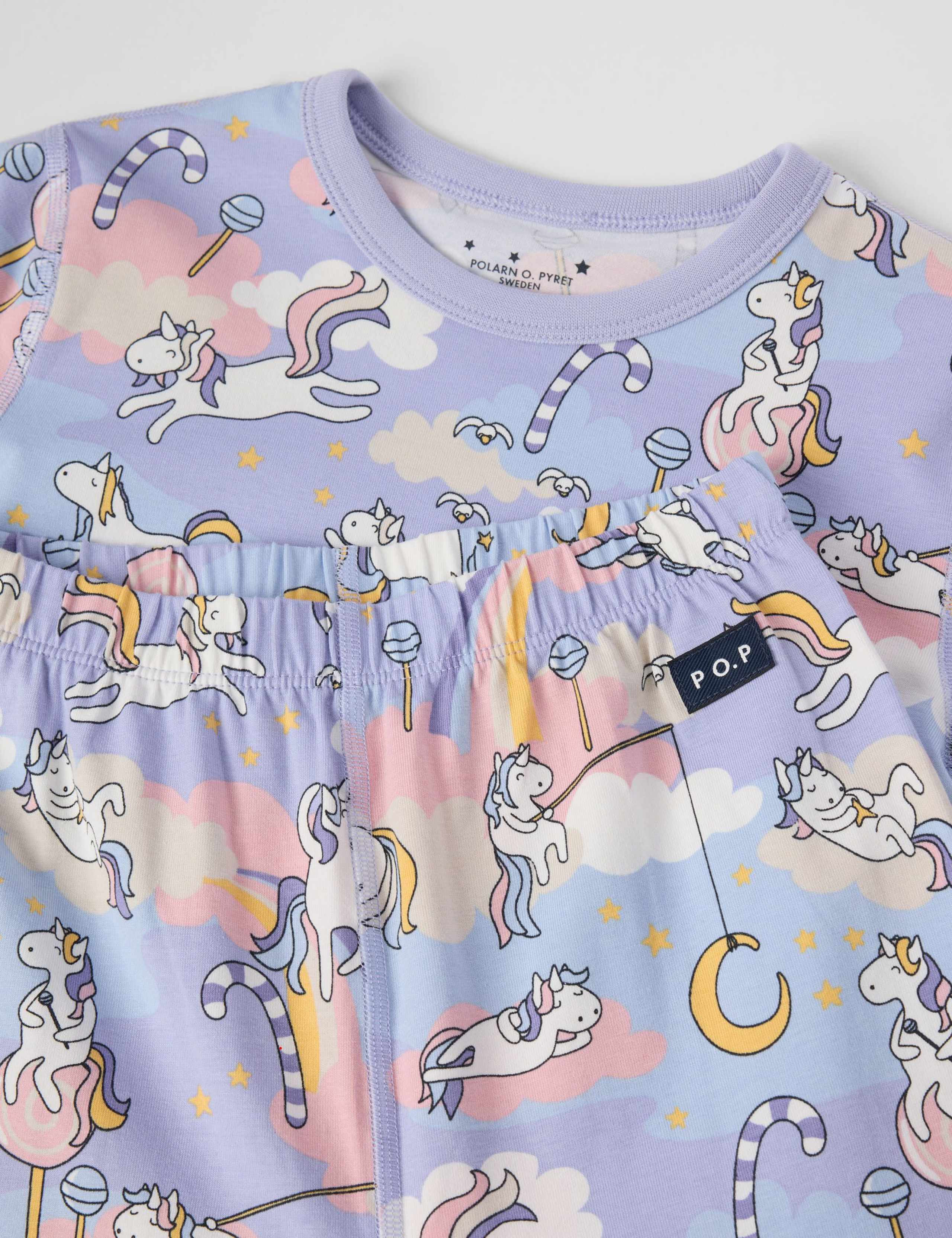 Cotton Rich Unicorn Pyjamas (1-10 Yrs) 2 of 7