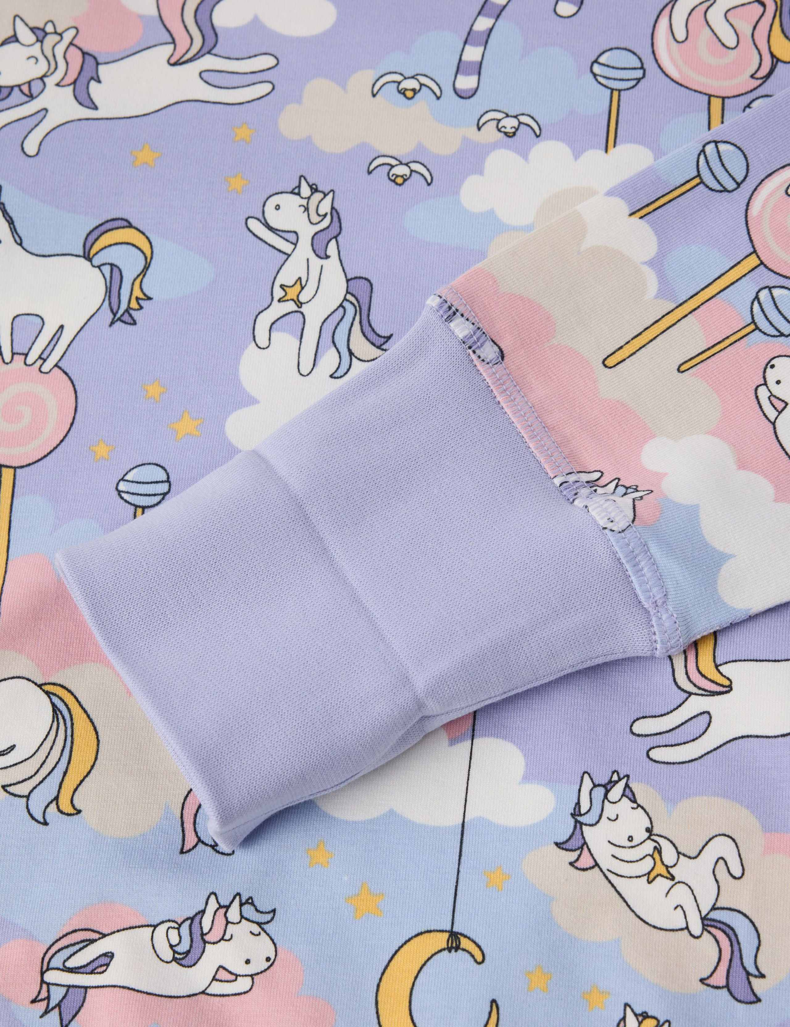 Cotton Rich Unicorn Pyjamas (1-10 Yrs) 5 of 7
