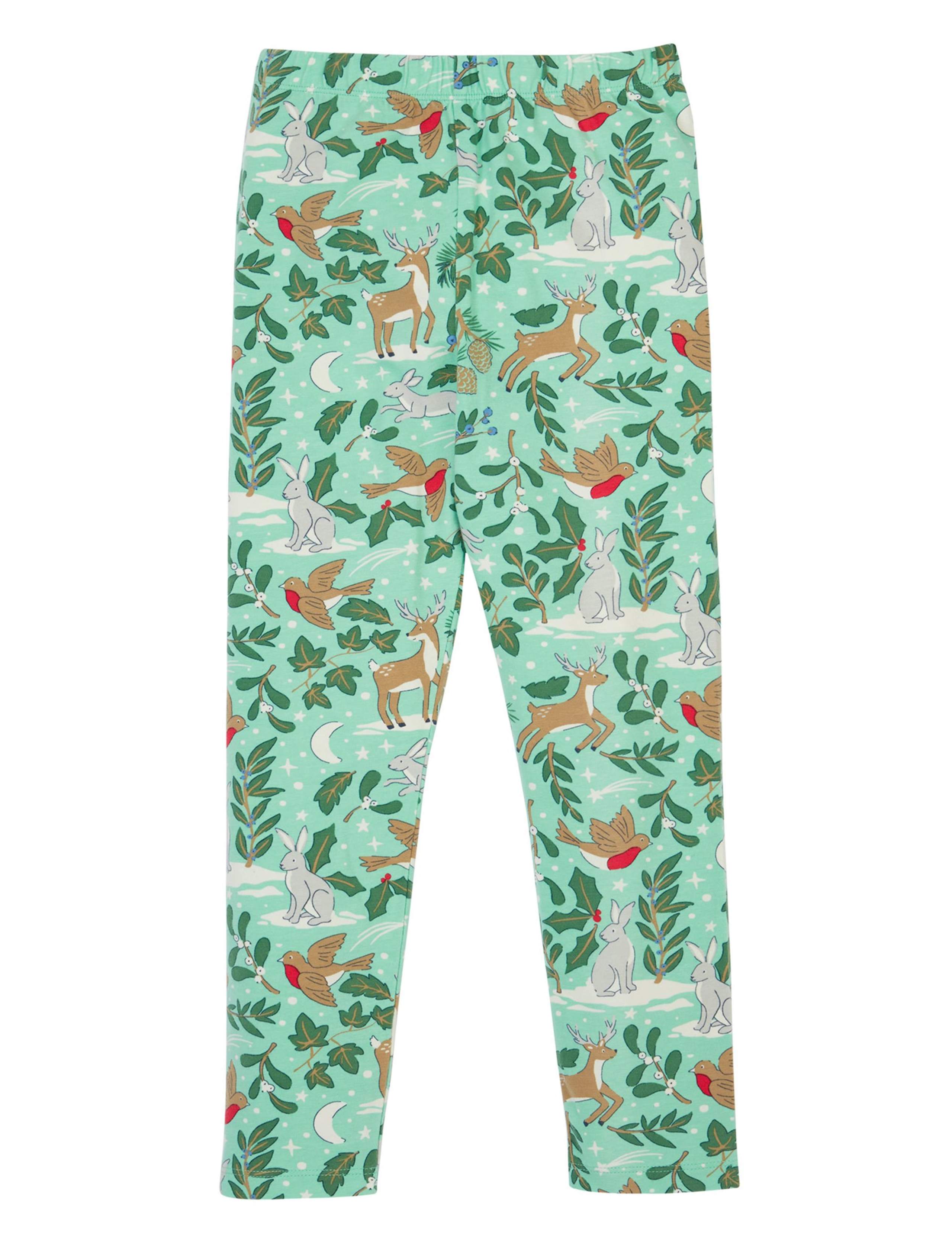 Cotton Rich Printed Leggings (0-10 Yrs) 2 of 4