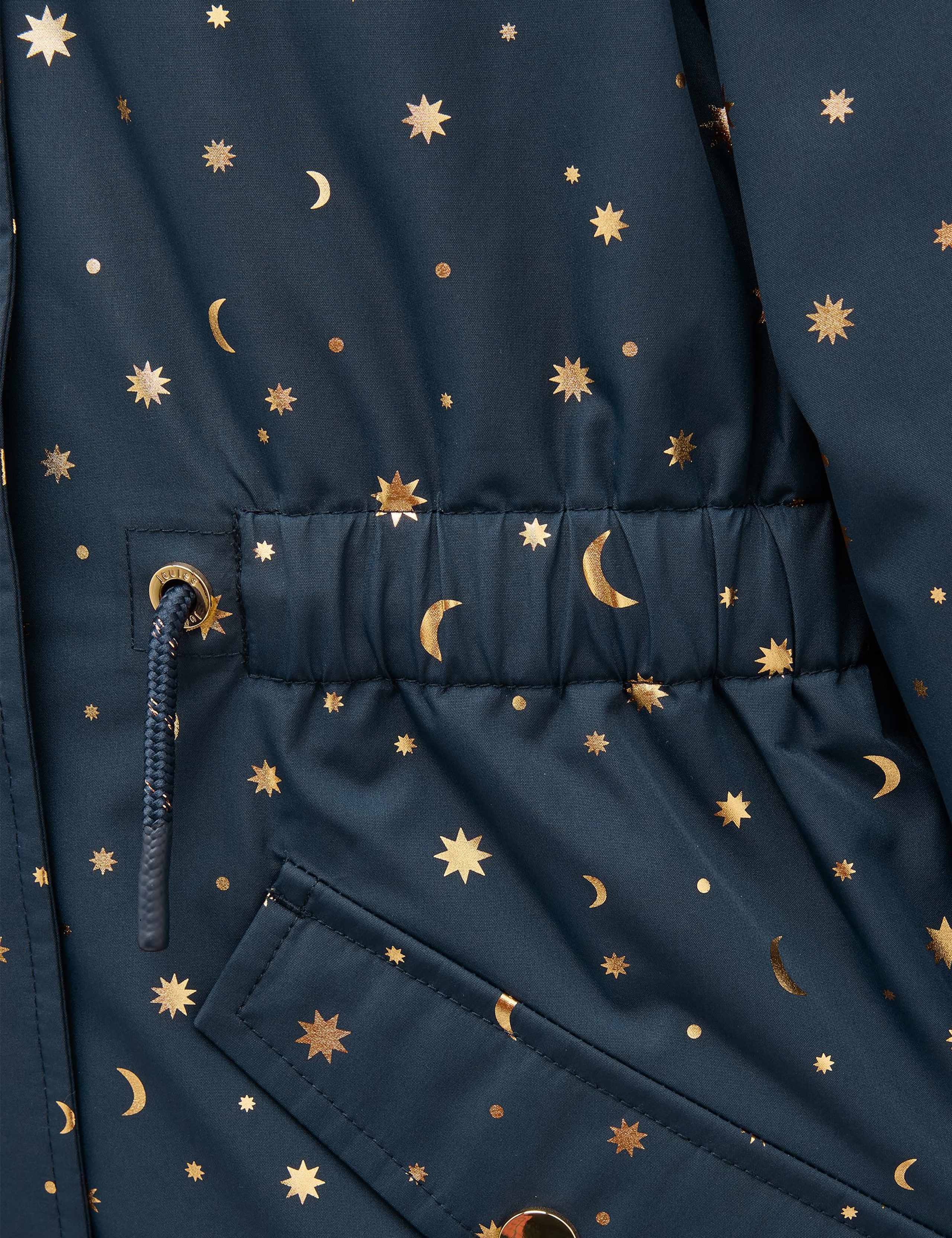 Showerproof Cosmic Hooded Parka Coat (3-10 Yrs) 2 of 6