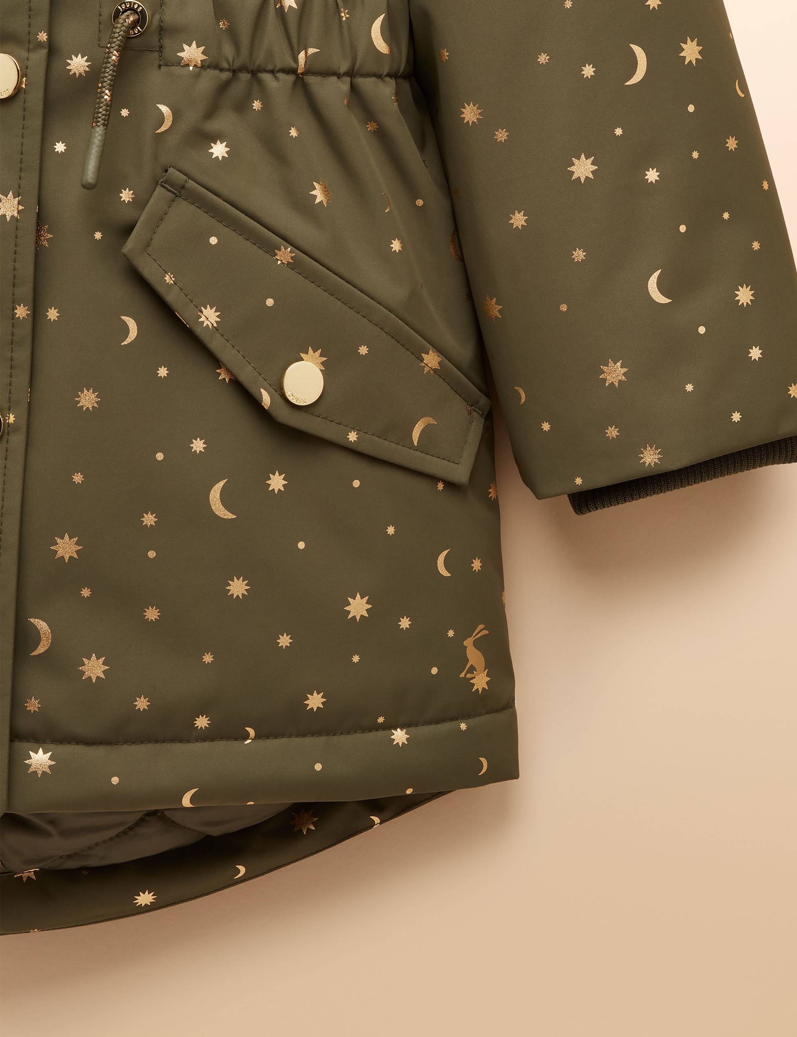 Showerproof Cosmic Hooded Parka Coat (3-10 Yrs) 3 of 4