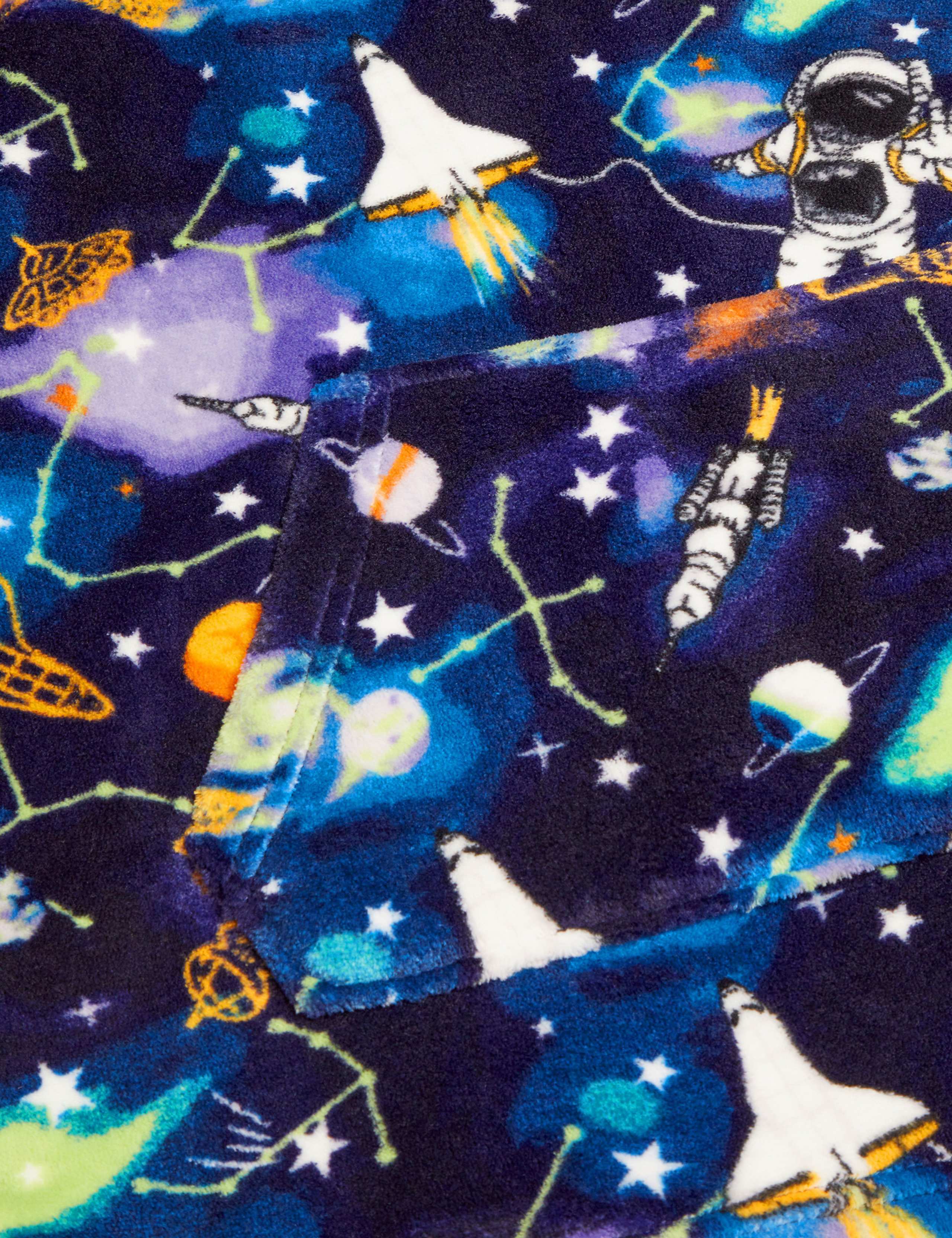 Fleece Space Oversized Hoodie (3-13 Yrs) 3 of 3