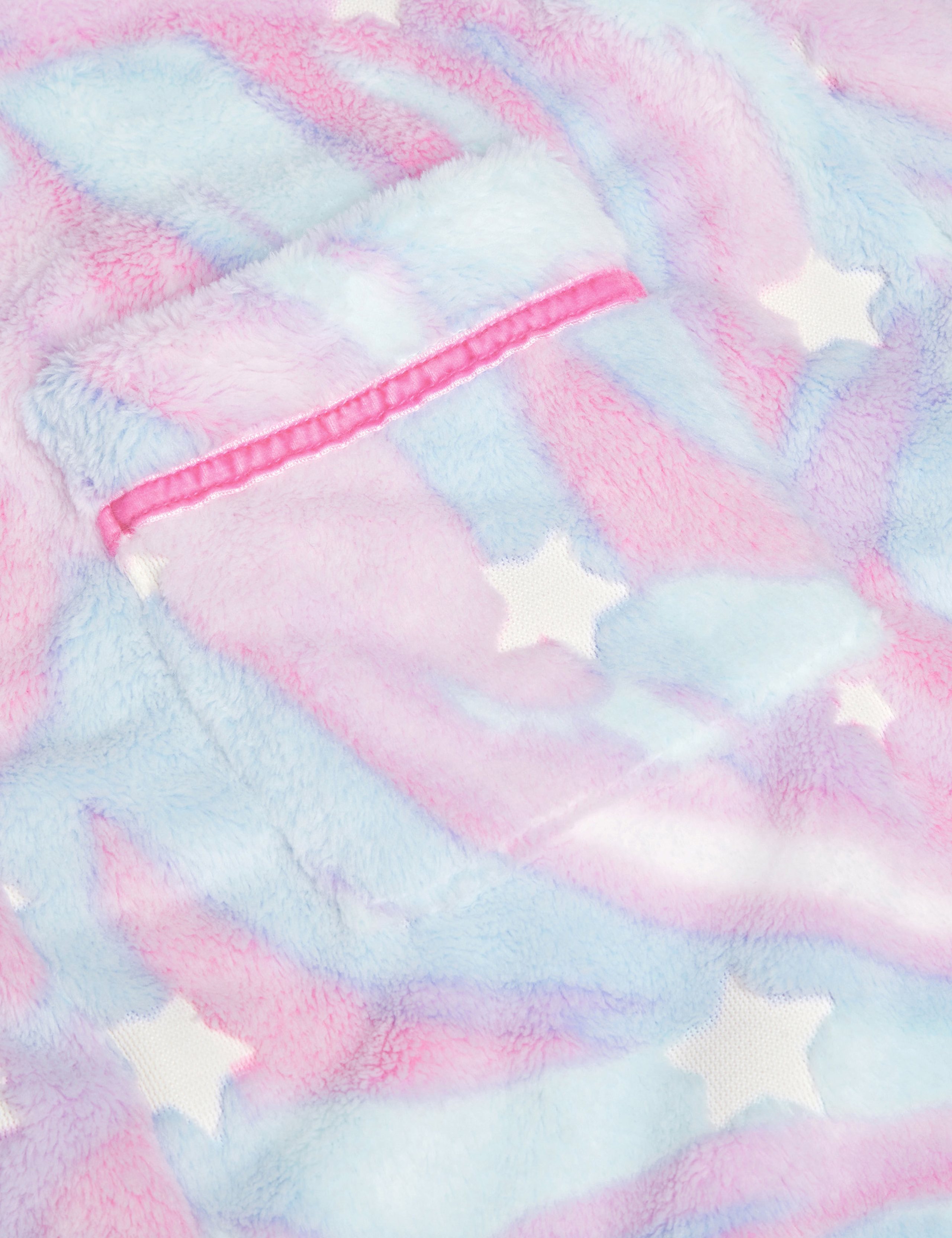 Fleece Marble Star Print Dressing Gown (3-13 Yrs) 3 of 3