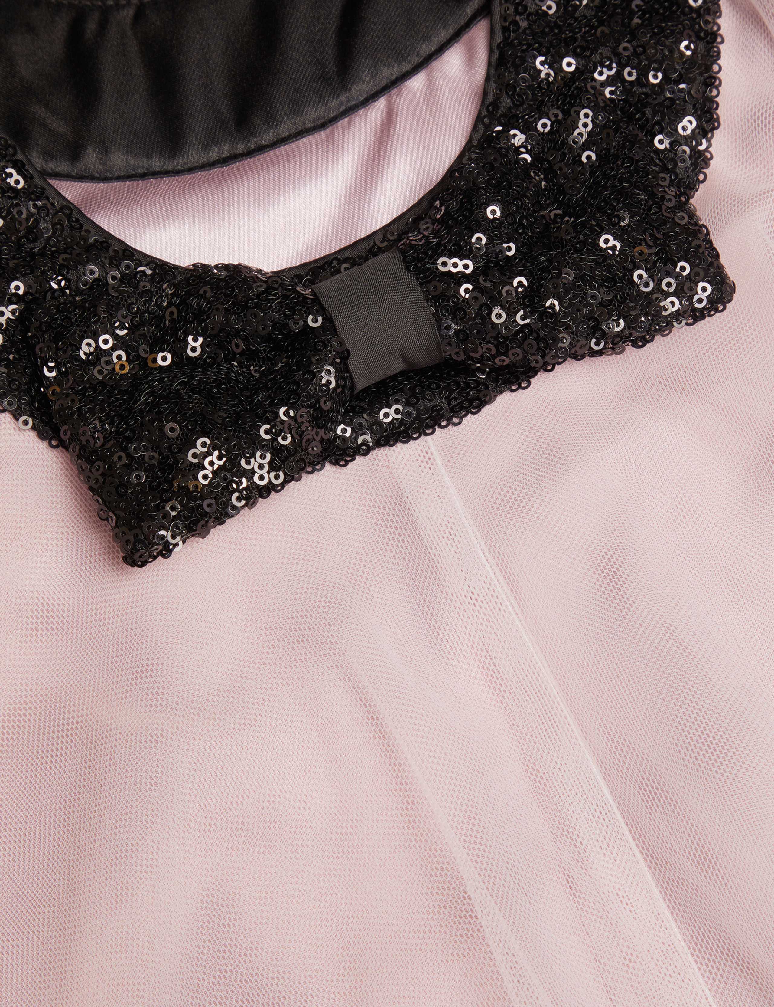 Sequin Bow Tulle Party Dress (3-15 Yrs) 3 of 3
