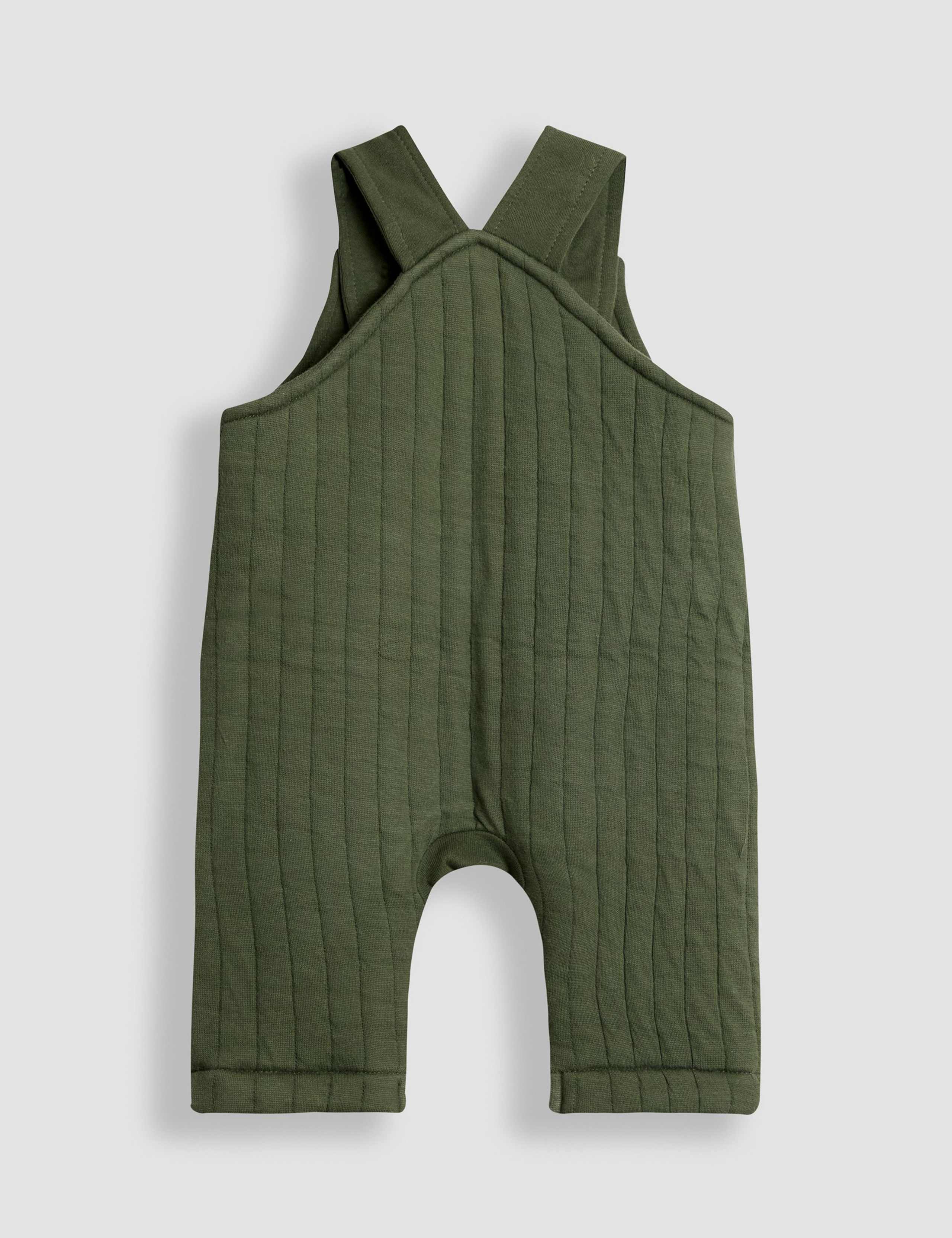 2pc Pure Cotton Highland Cow Dungaree Outfit (0-24 Mths) 3 of 6