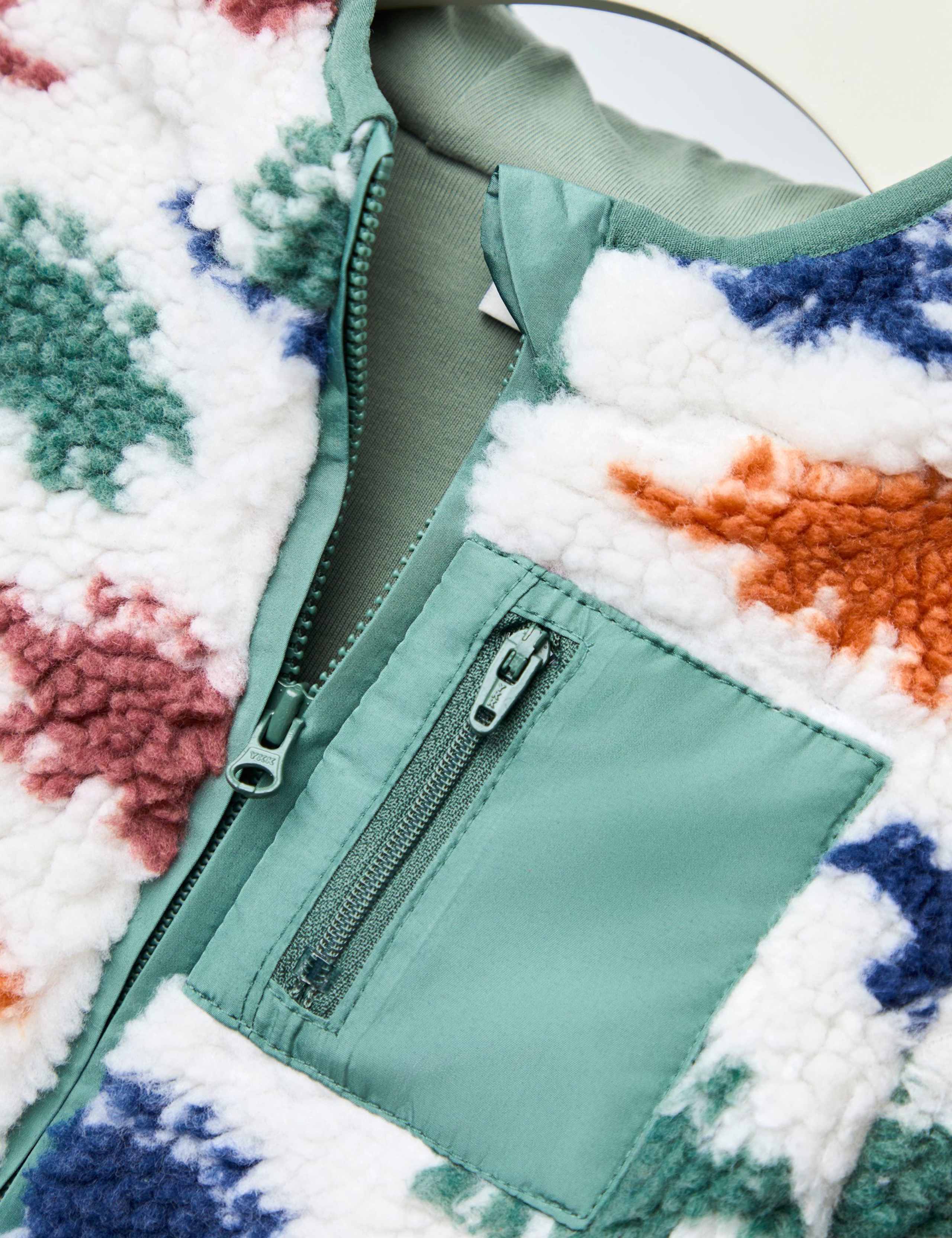 Stegosaurus Hooded Borg Jacket (6 Mths-7 Yrs) 2 of 5