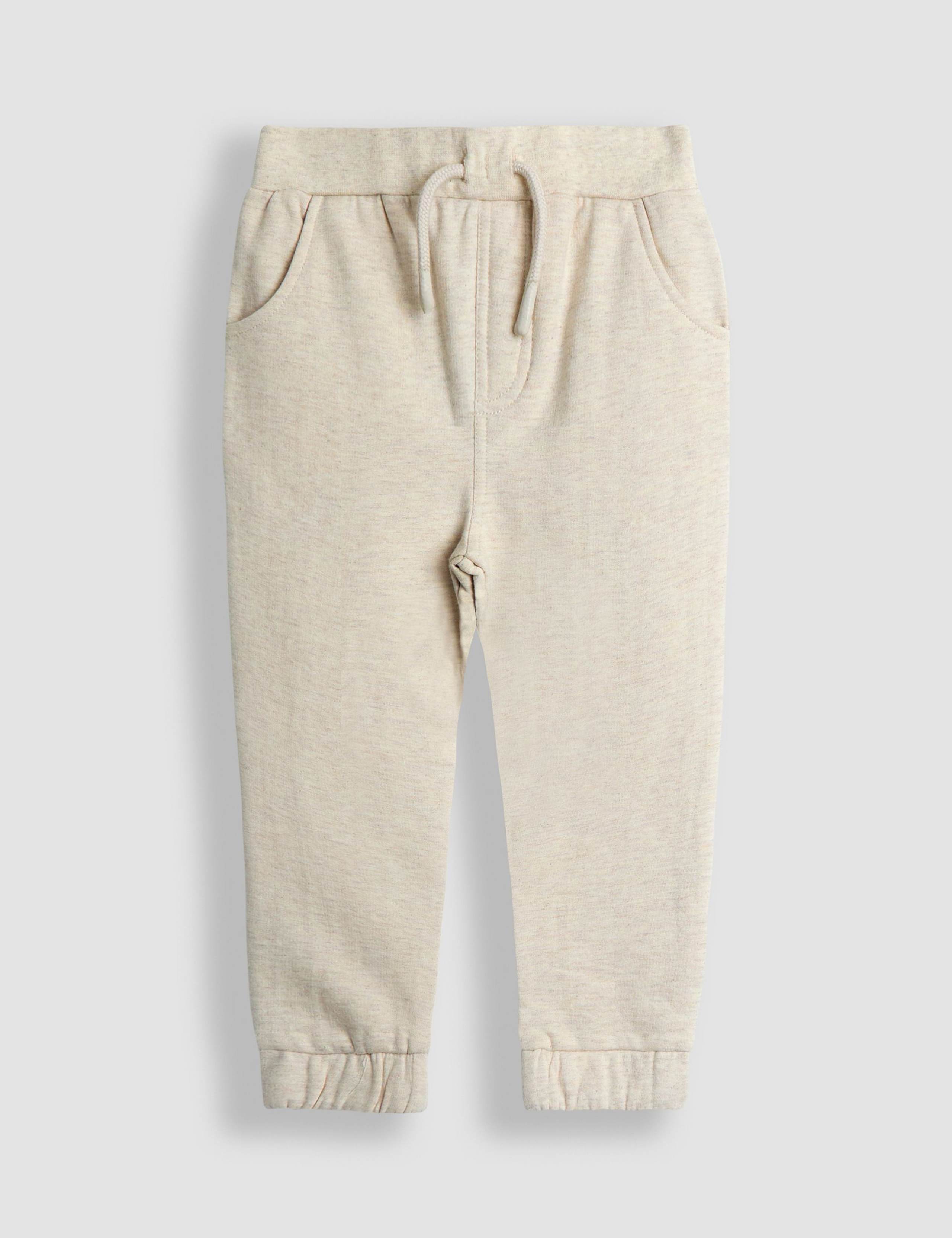 2pk Cotton-Rich Relaxed Joggers (0-9 Yrs) 2 of 5