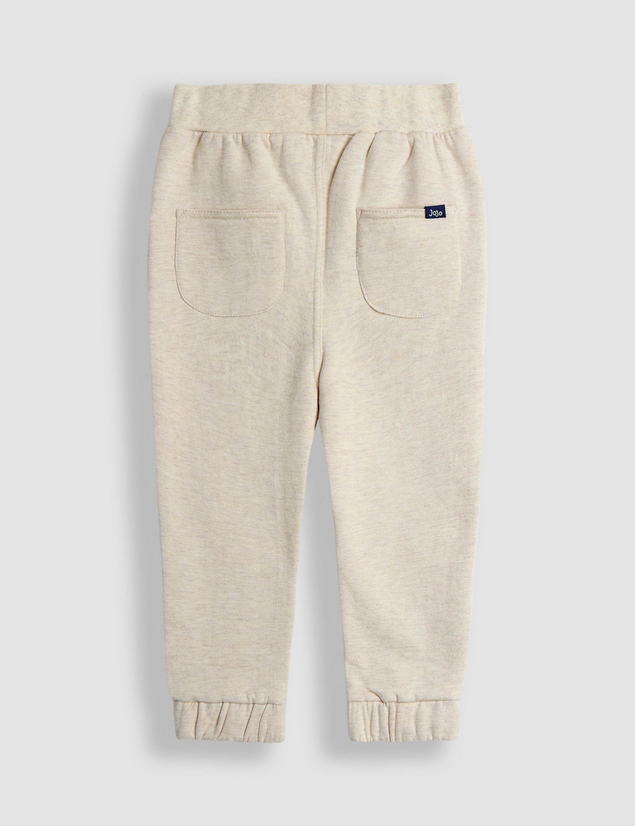 2 Pack Cotton-Rich Relaxed Joggers (0-9 Yrs) 3 of 5