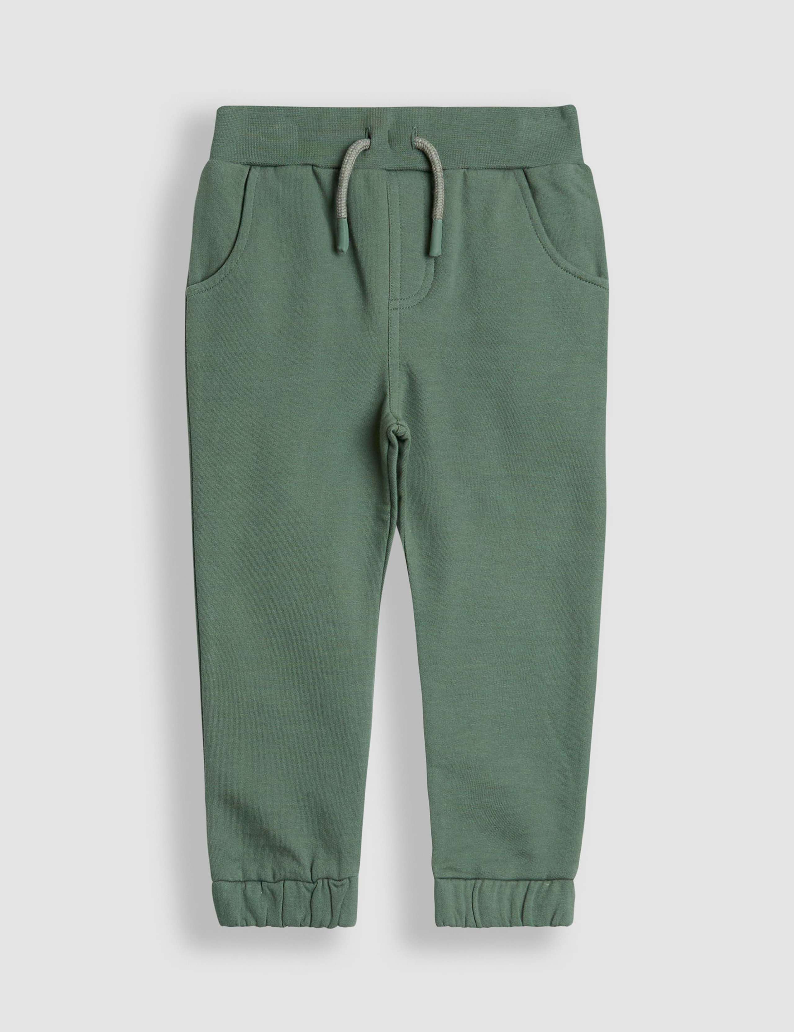 2pk Cotton-Rich Relaxed Joggers (0-9 Yrs) 4 of 5