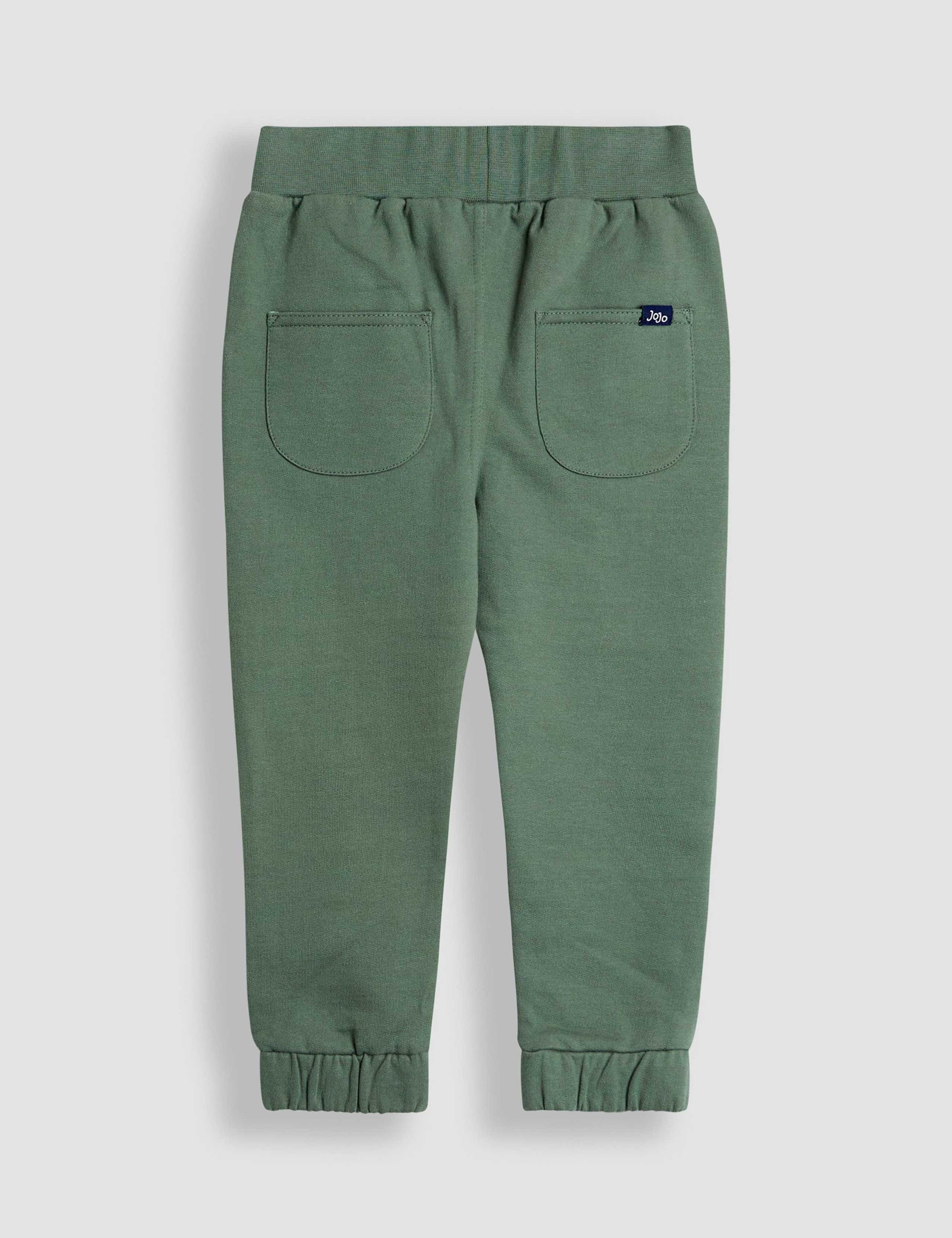 2pk Cotton-Rich Relaxed Joggers (0-9 Yrs) 5 of 5