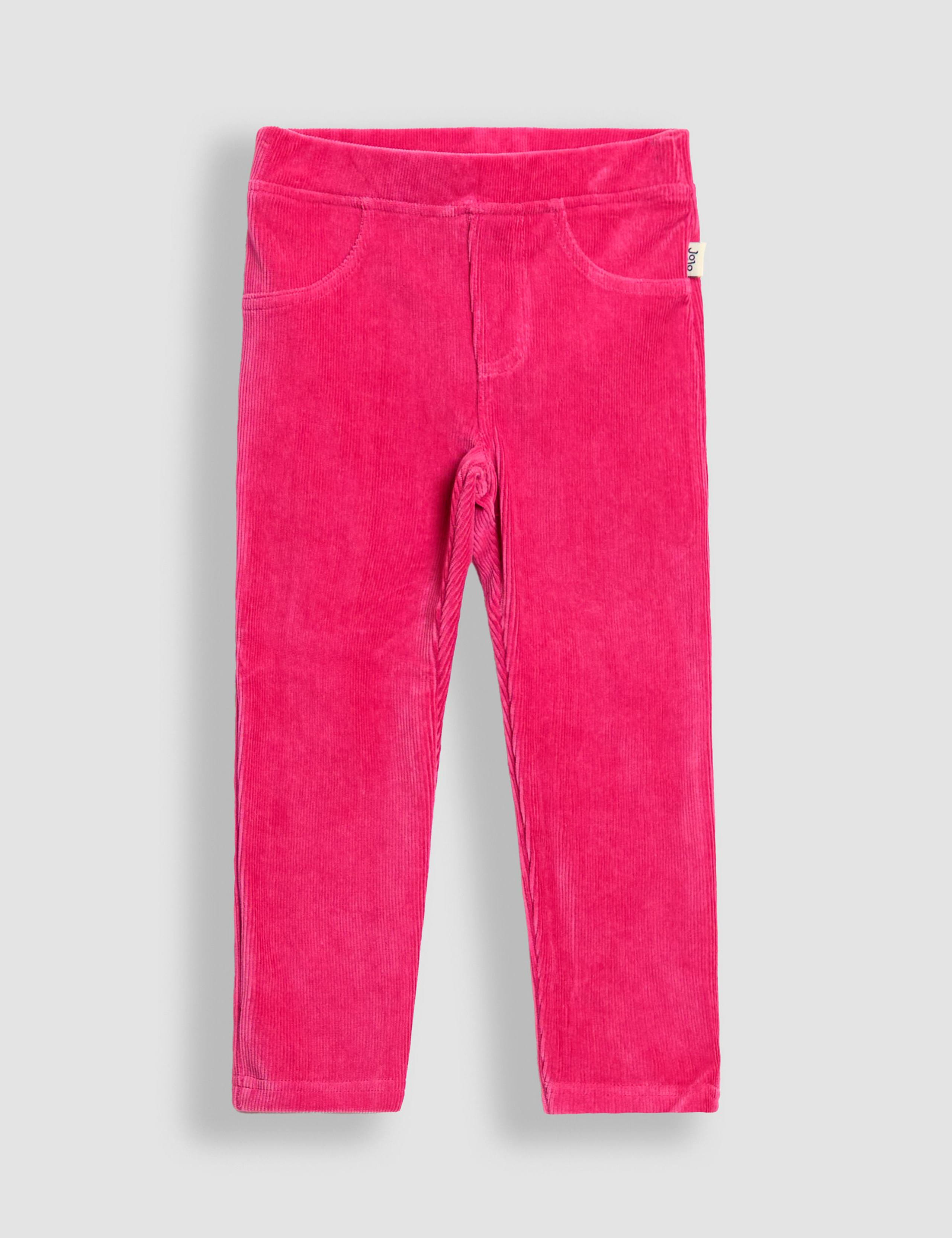 2pk Cotton Rich Jersey Cord Jeggings (0-7 Yrs) 2 of 5