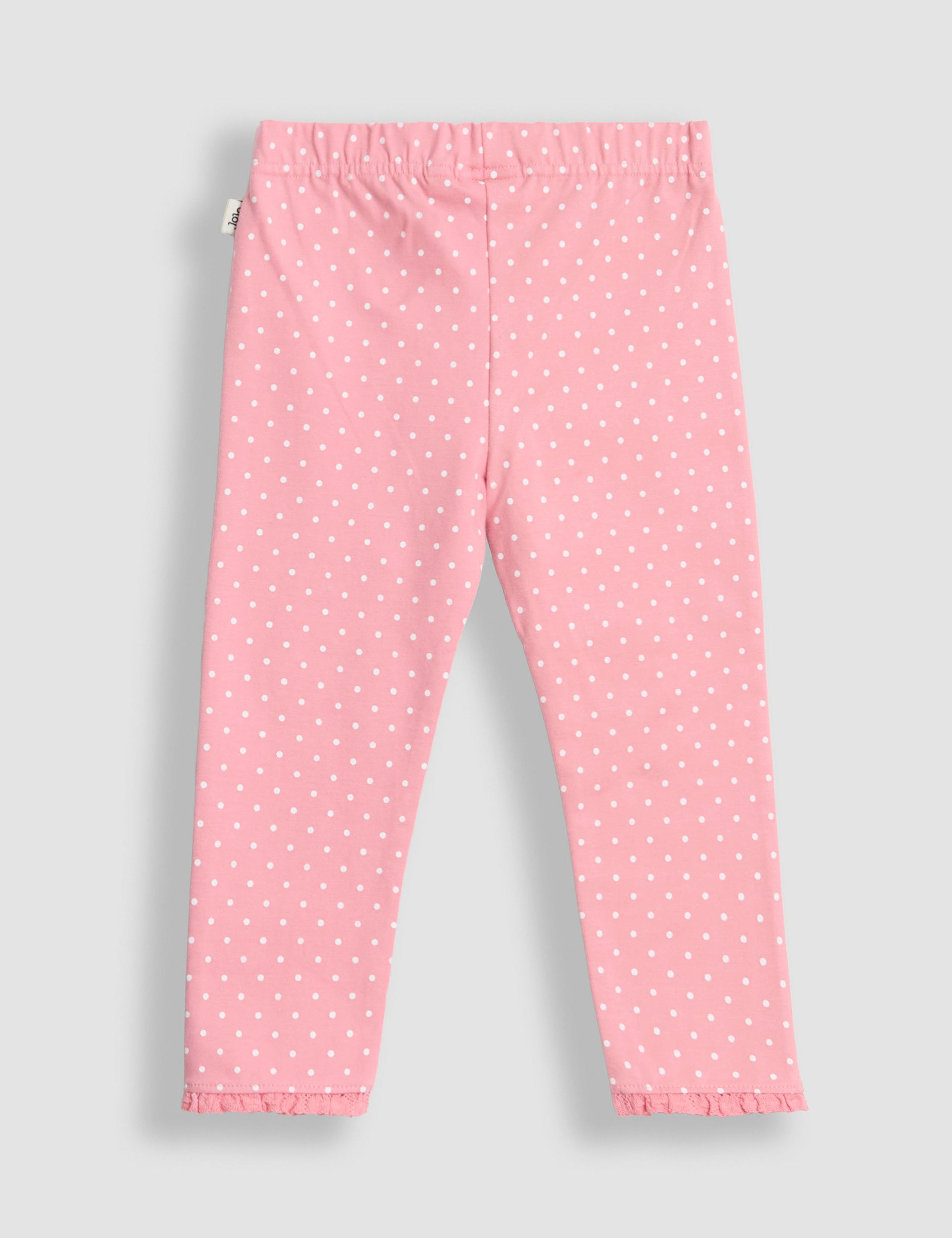 2 Pack Cotton Rich Printed Leggings (0-7 Yrs) 3 of 5