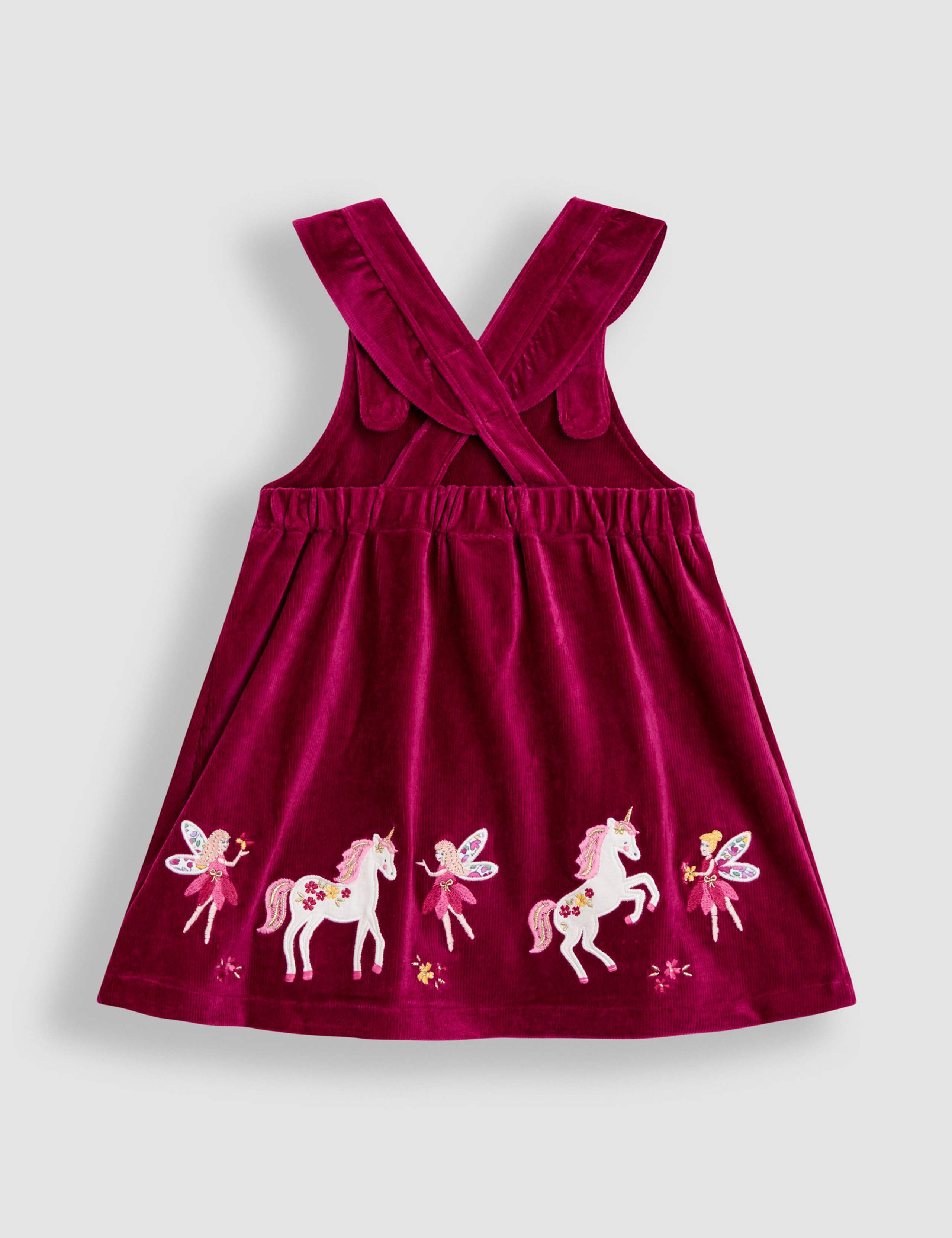 2pc Cotton Rich Unicorn Pinafore Outfit (12 Mths - 6 Yrs) 4 of 5
