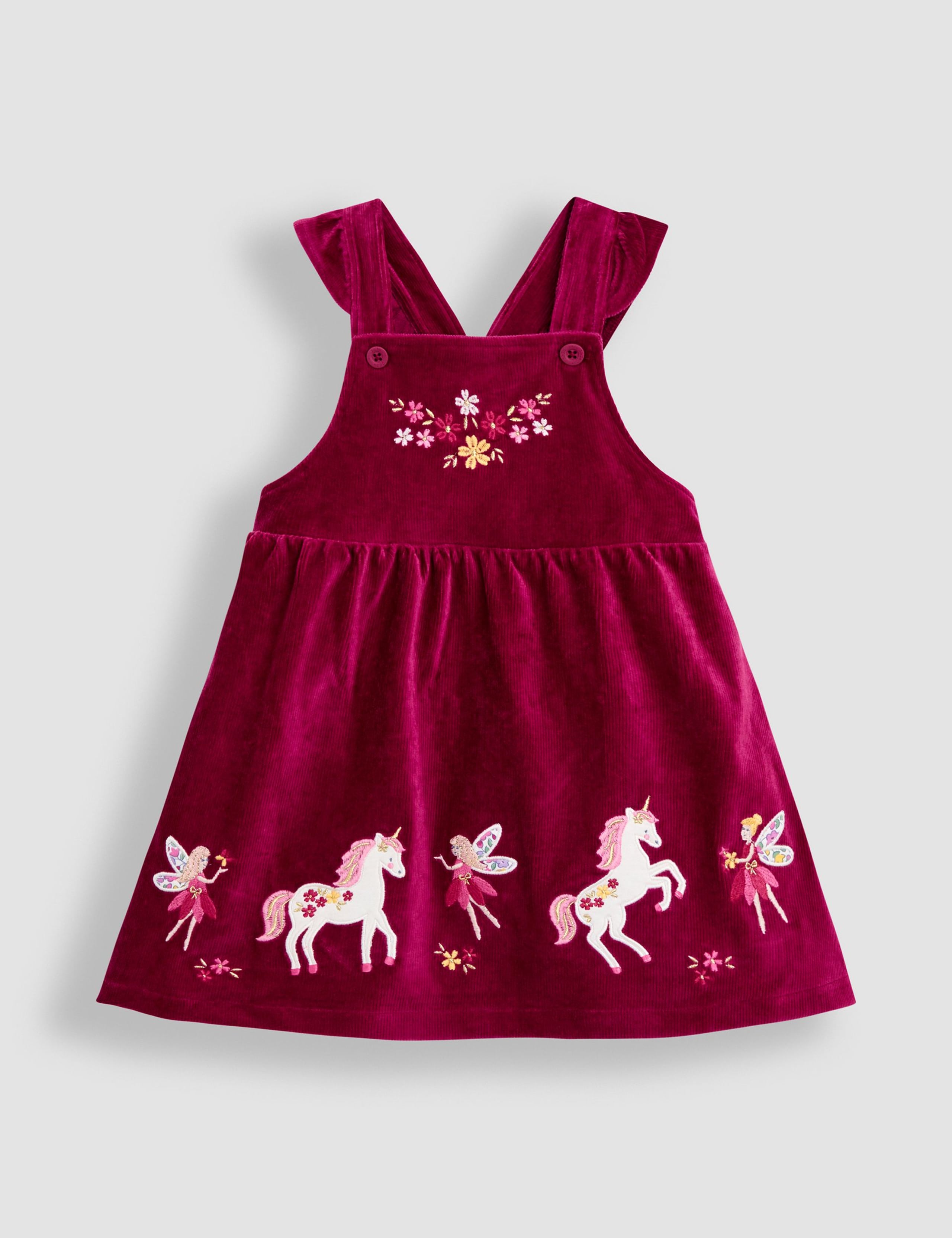 2pc Cotton Rich Unicorn Pinafore Outfit (12 Mths - 6 Yrs) 5 of 5