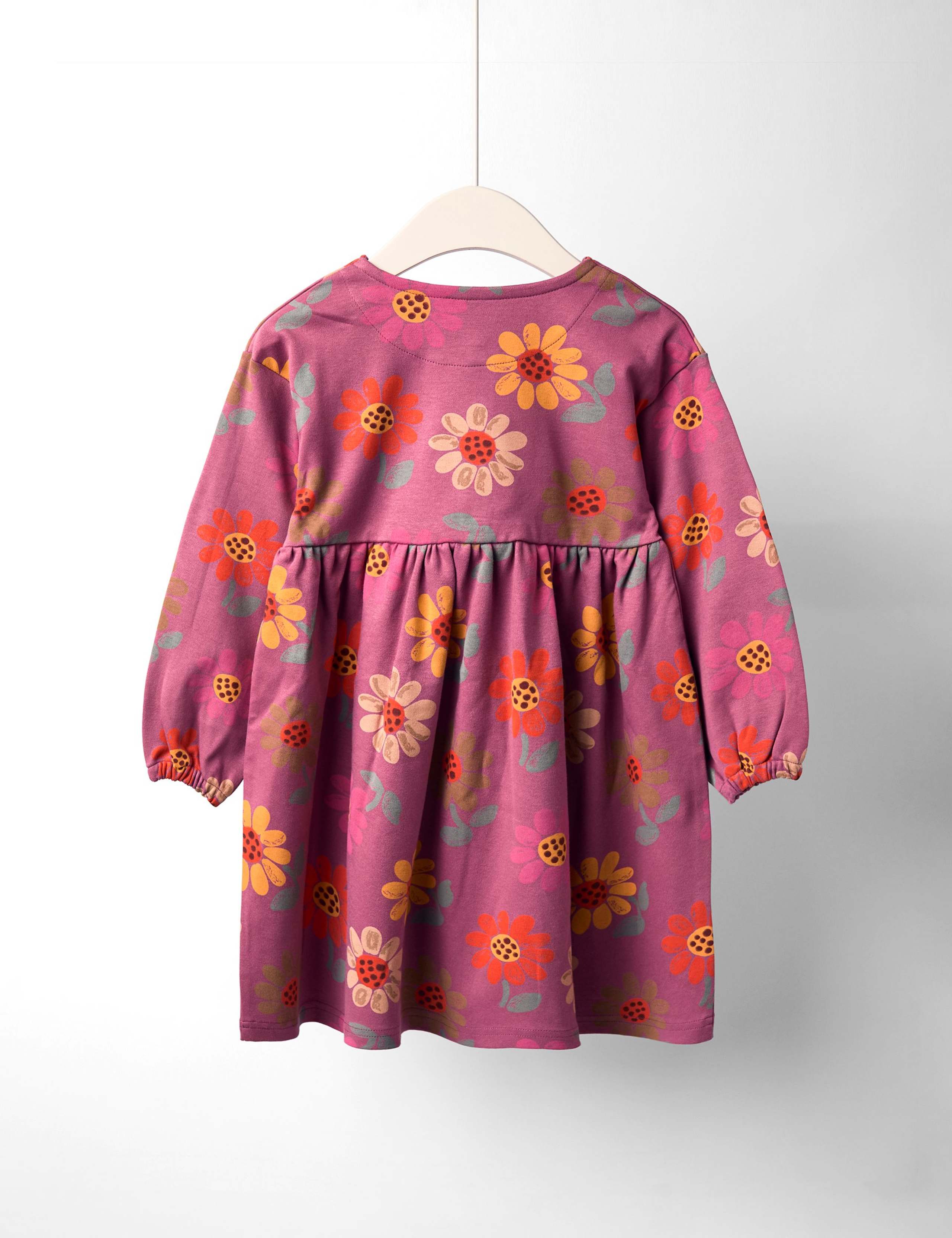 Pure Cotton Floral Dress (6 Mths - 7 Yrs) 2 of 4
