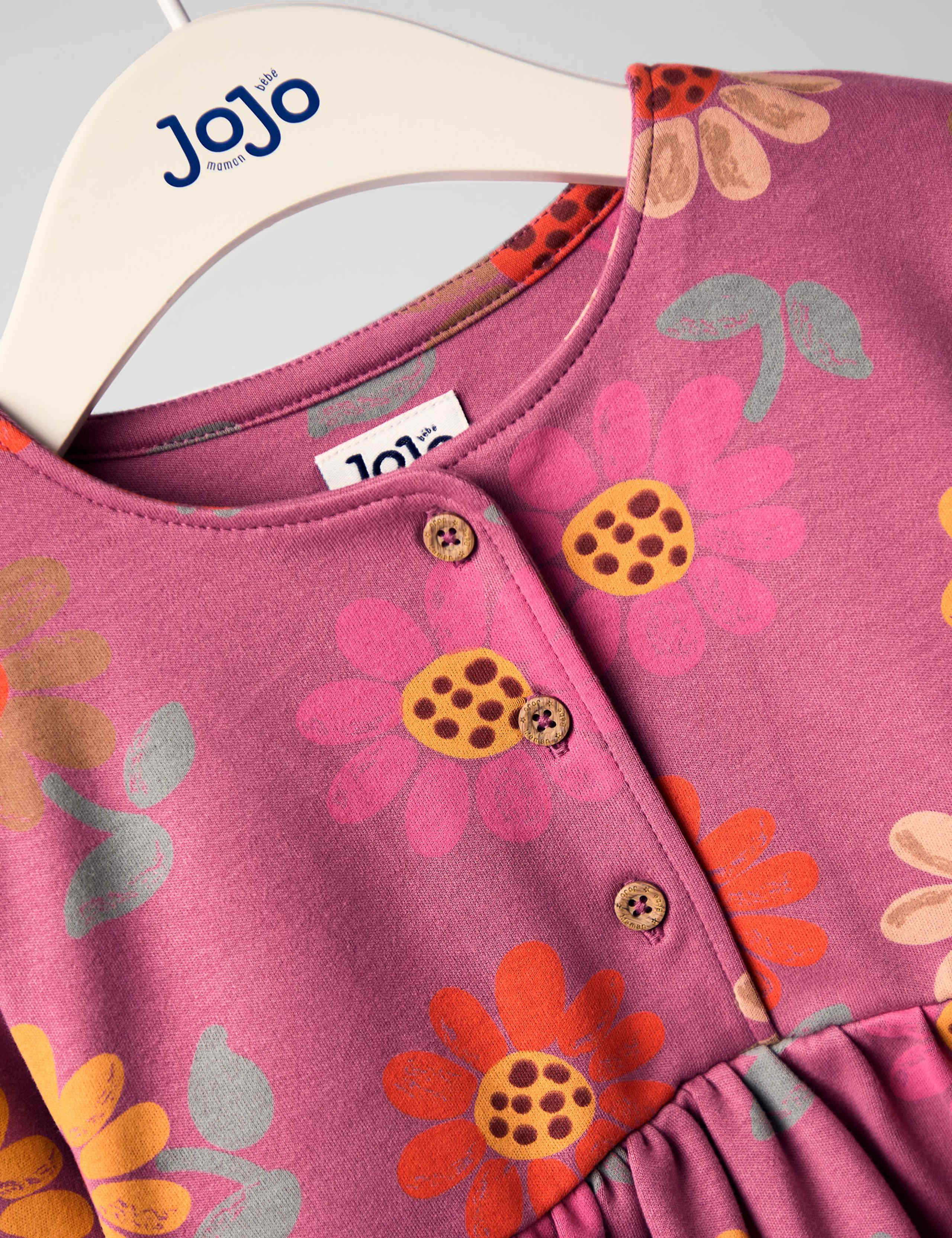Pure Cotton Floral Dress (6 Mths - 7 Yrs) 3 of 4