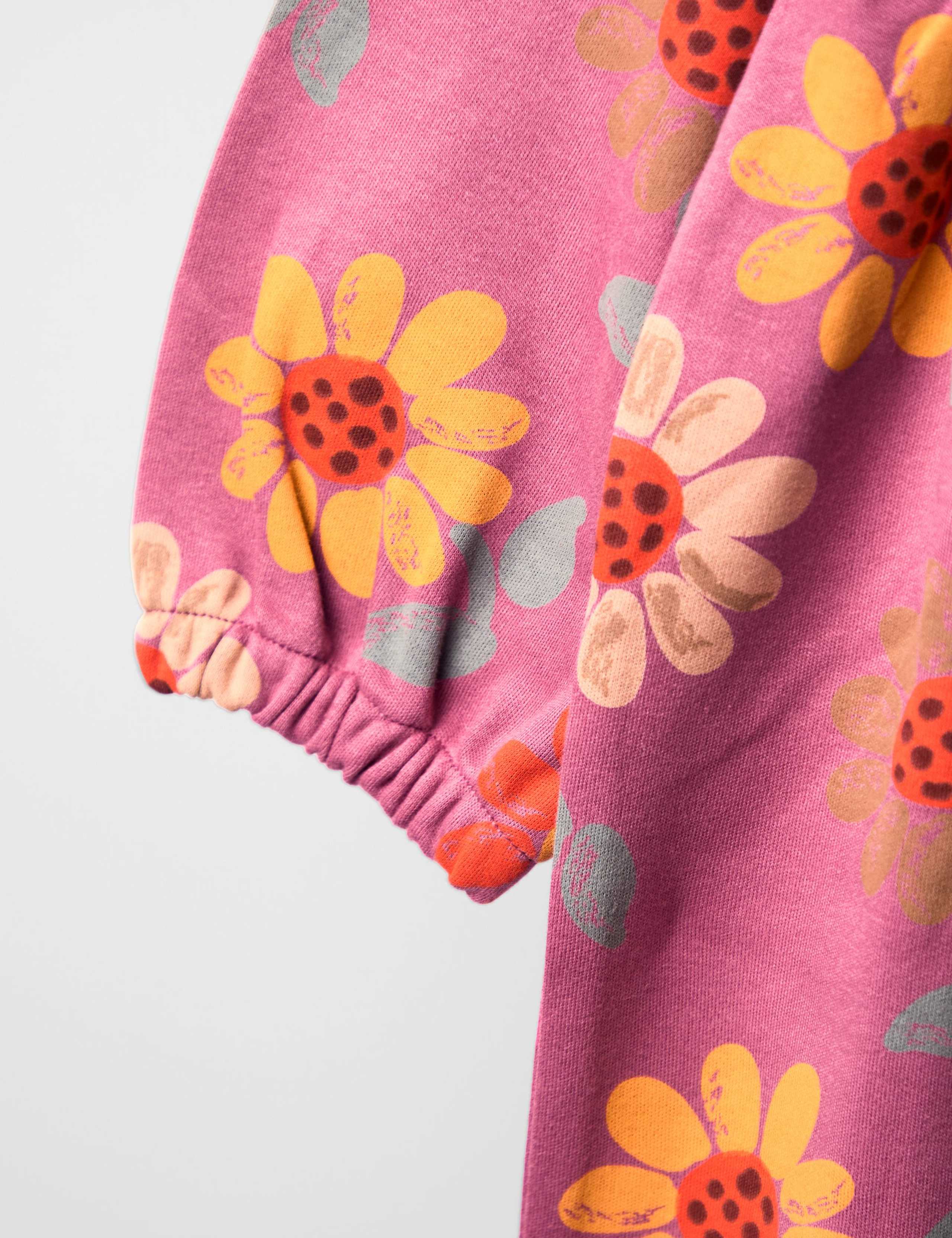 Pure Cotton Floral Dress (6 Mths - 7 Yrs) 4 of 4