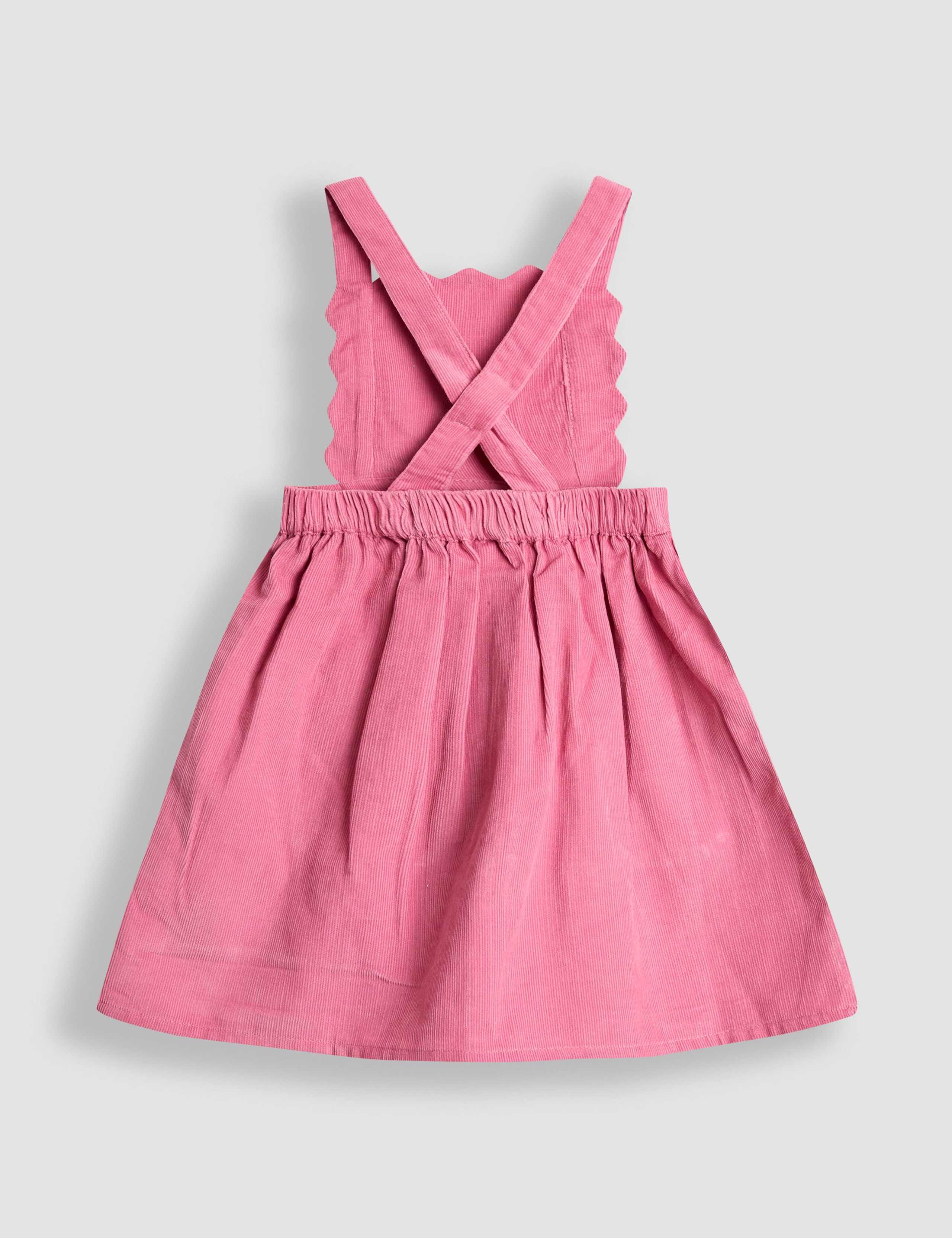 2pc Pure Cotton Embroidered Pinafore Outfit (6 Mths - 7 Yrs) 3 of 6