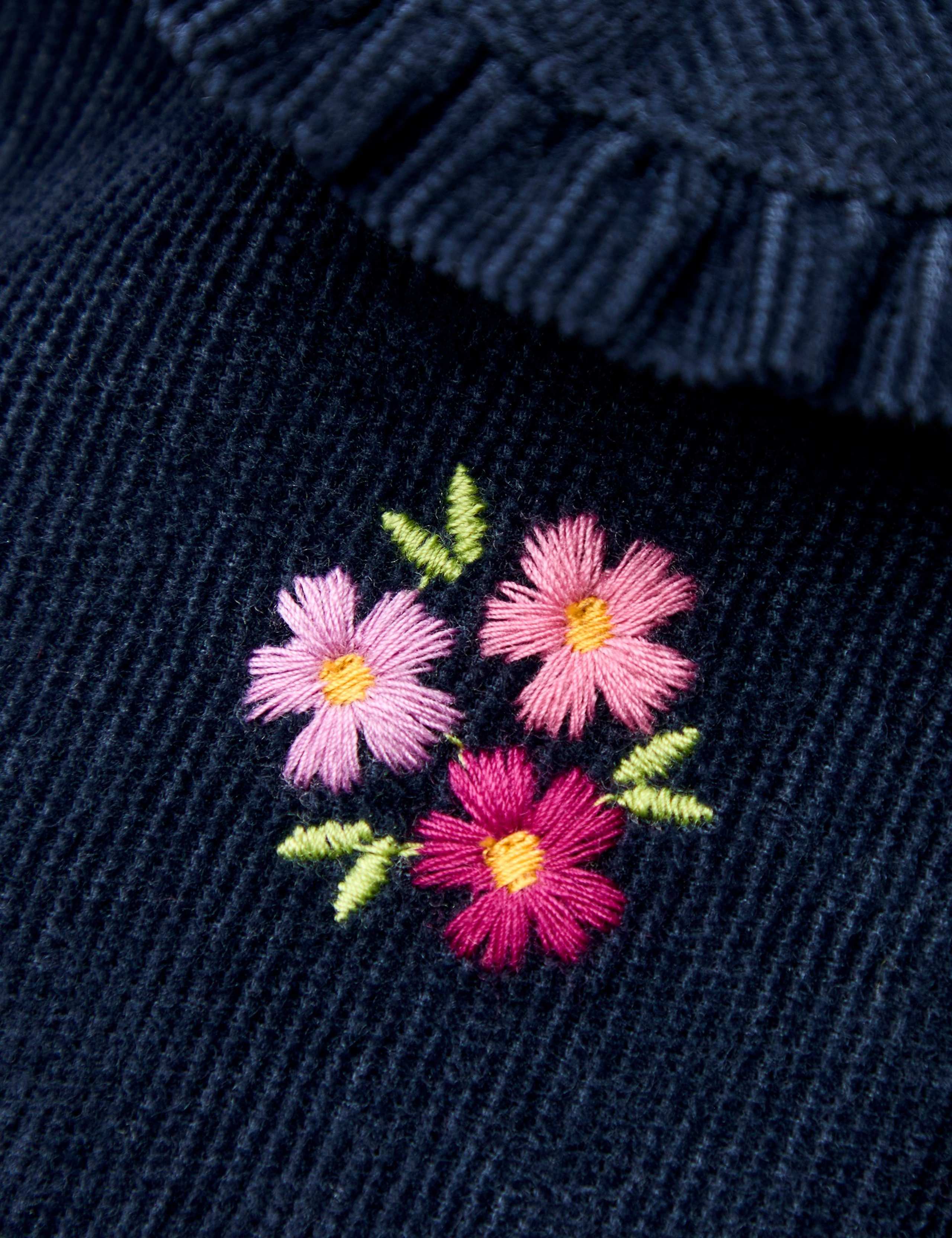 Pure Cotton Embroidered Dress (12 Mths - 9 Yrs) 3 of 4