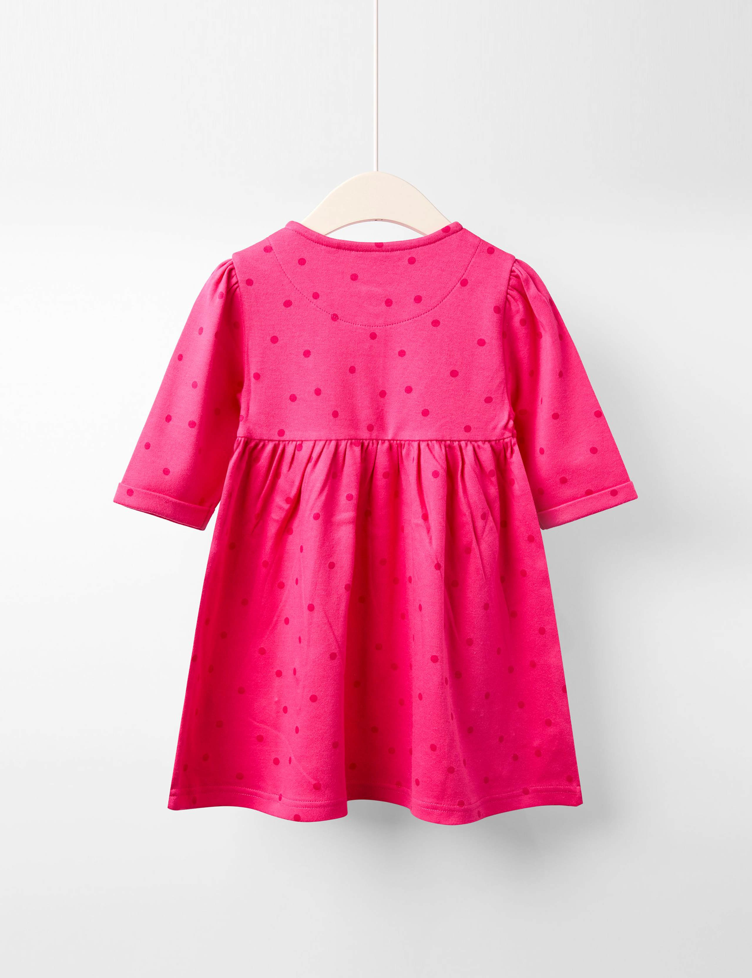 Pure Cotton Appliqué Unicorn Dress (12 Mths - 6 Yrs) 2 of 4