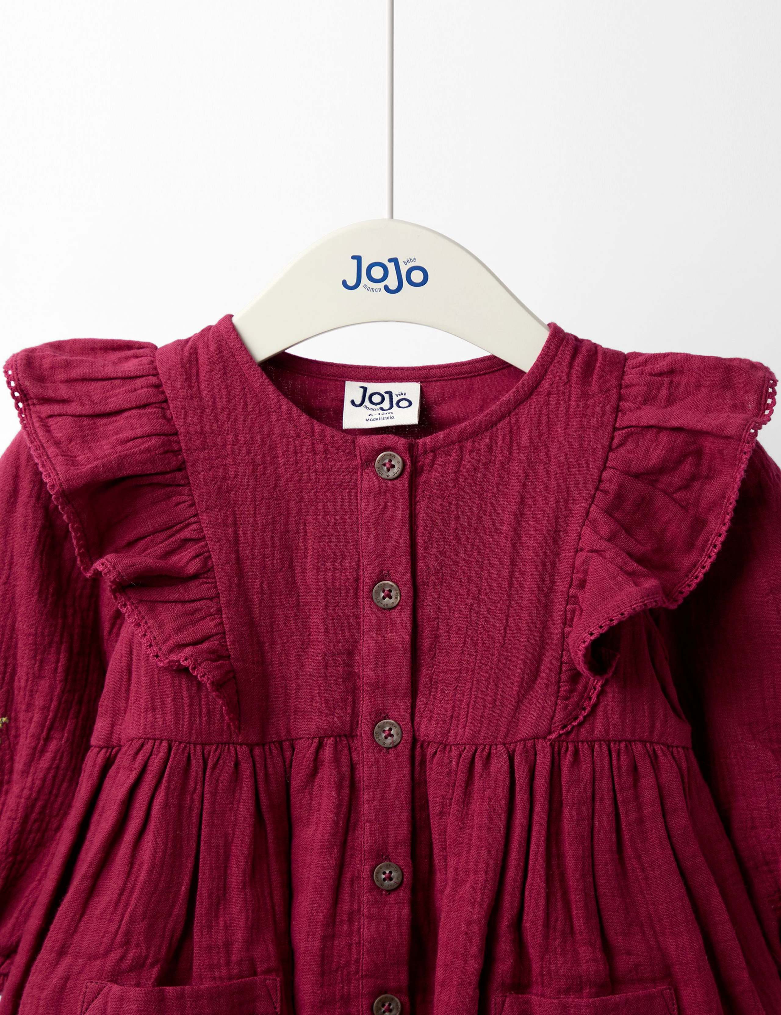 Pure Cotton Frill Dress (6 Mths - 7 Yrs) 5 of 5