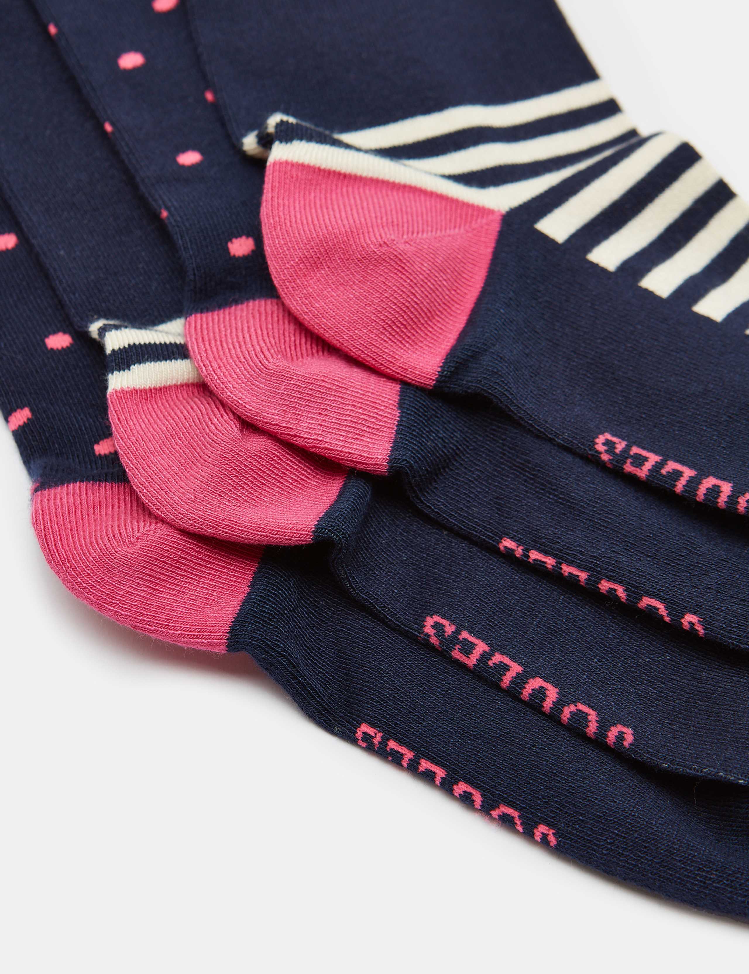 2pk Spot & Dog Ankle High Socks 3 of 3