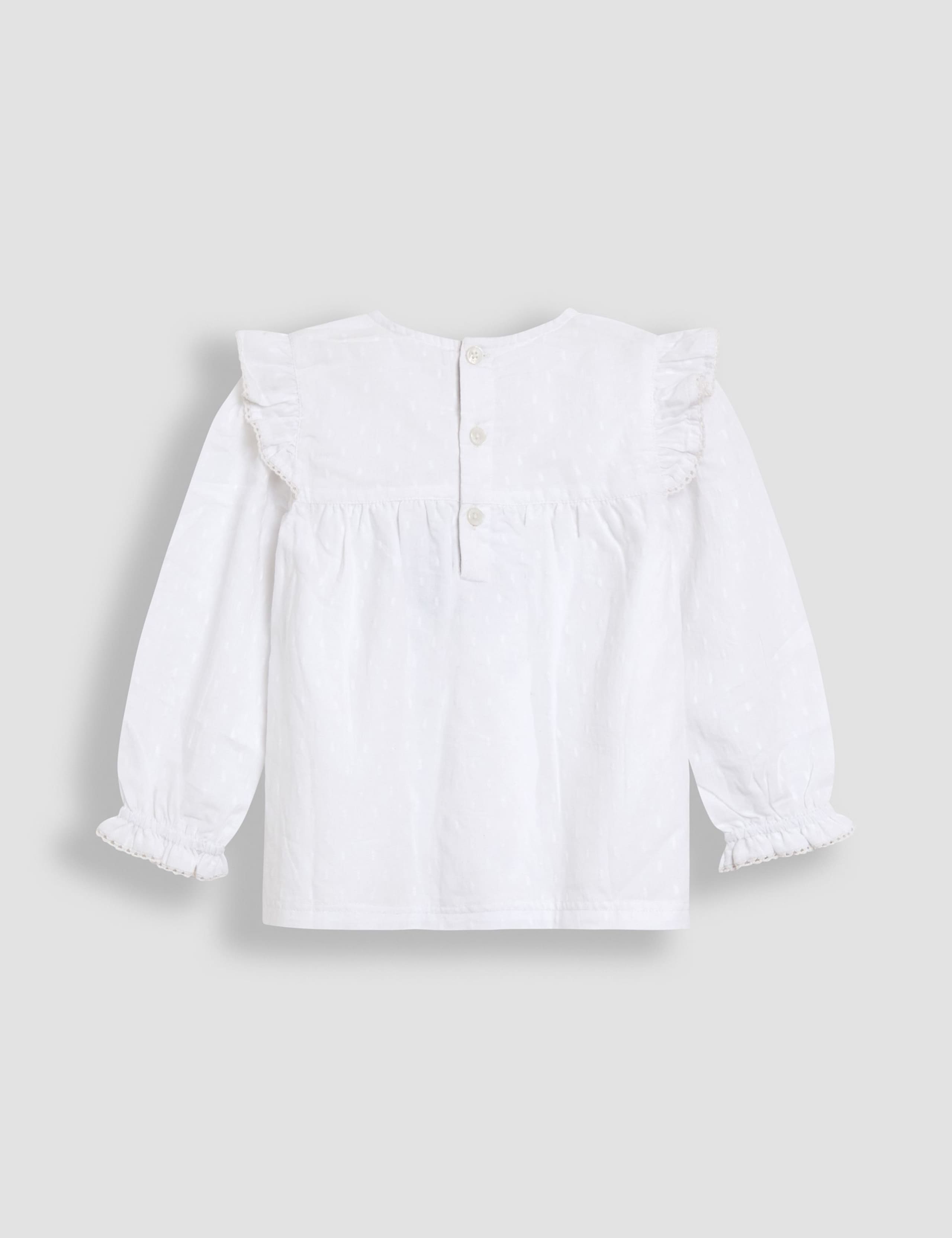 2pc Pure Cotton Embroidered Outfit (6 Mths - 7 Yrs) 4 of 6