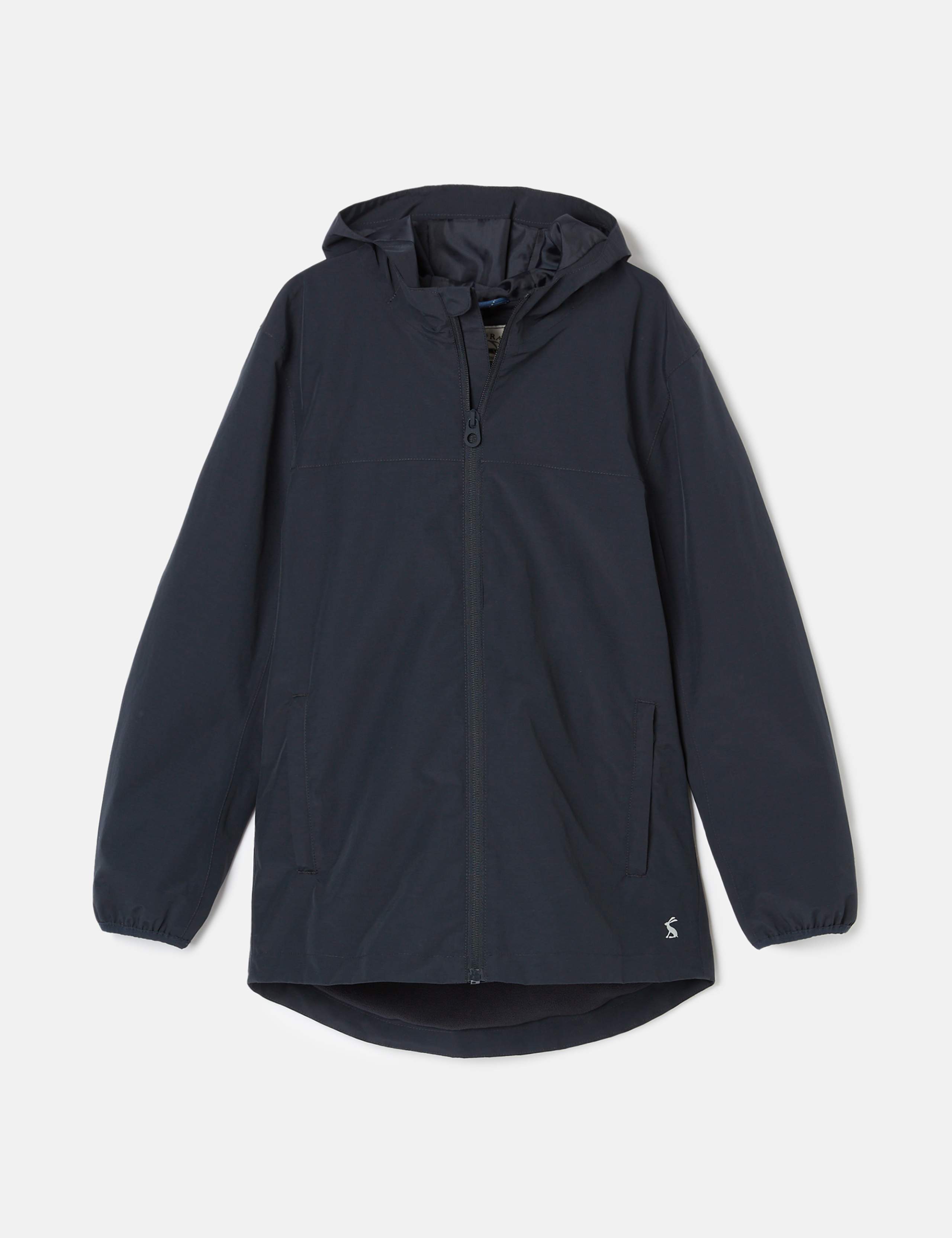 Hooded Fleece Lined Raincoat (3-12 Yrs) 1 of 5