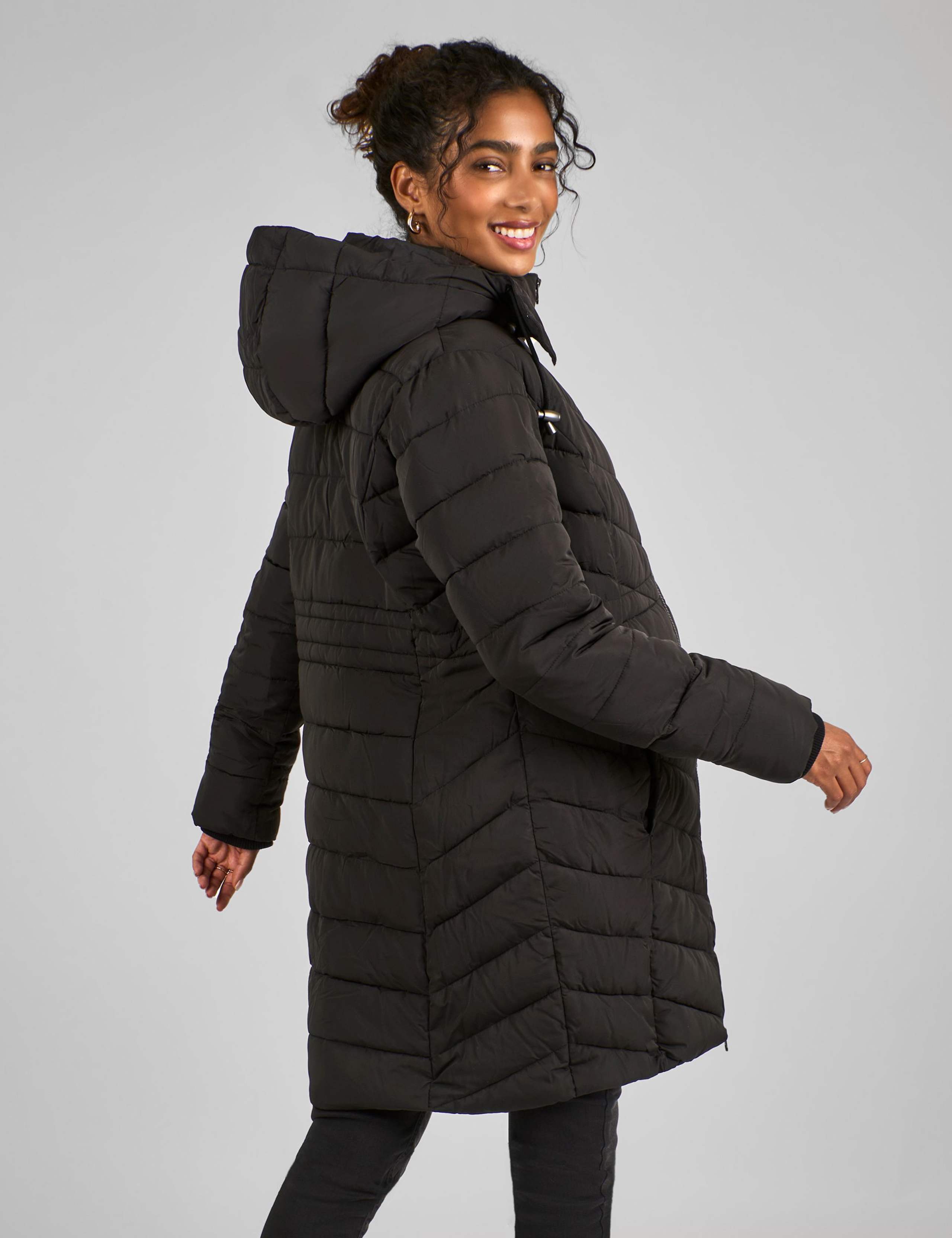 Maternity 2-in-1 Longline Puffer Coat 3 of 5
