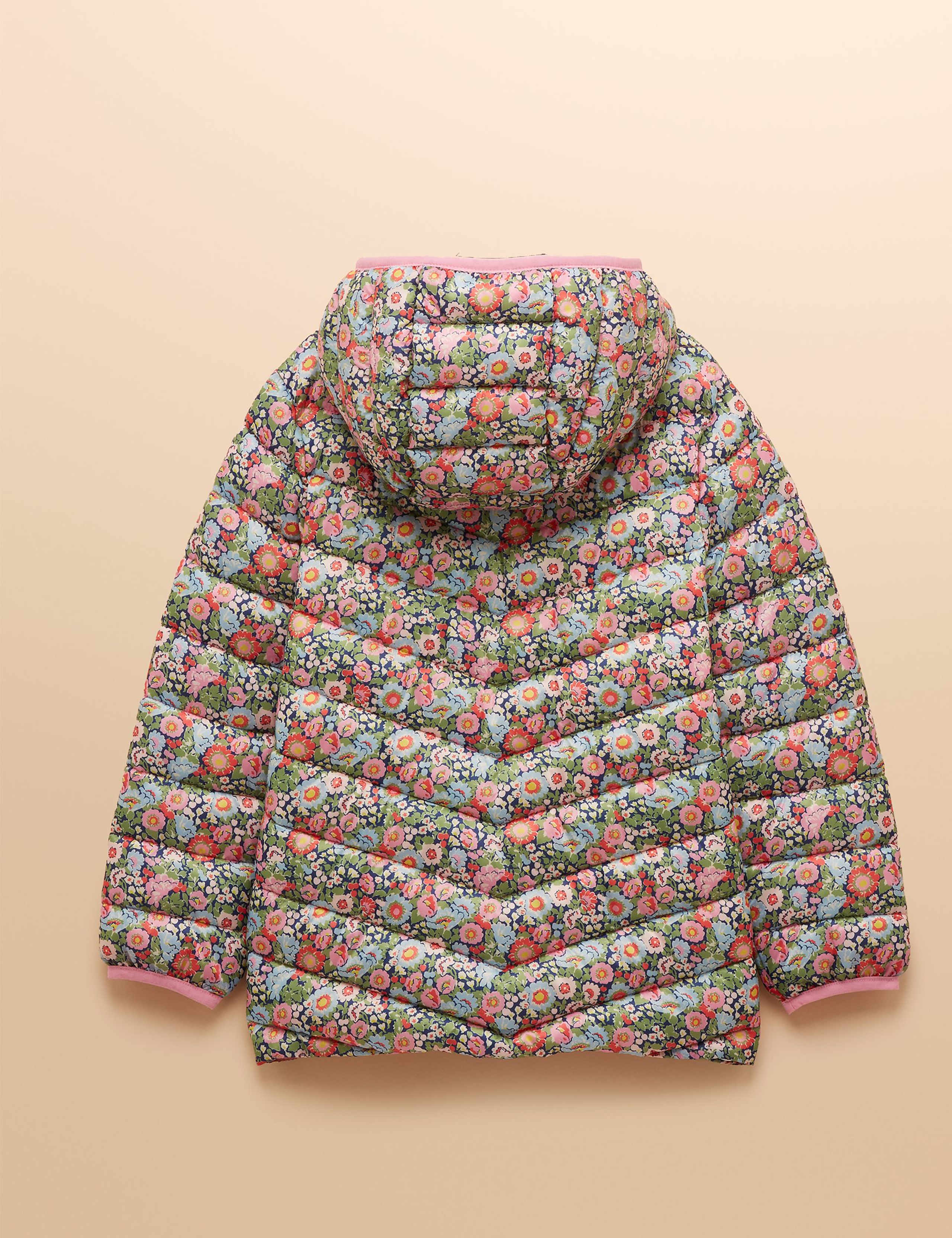 Patterned Puffer Jacket (1-12 Yrs) 2 of 4