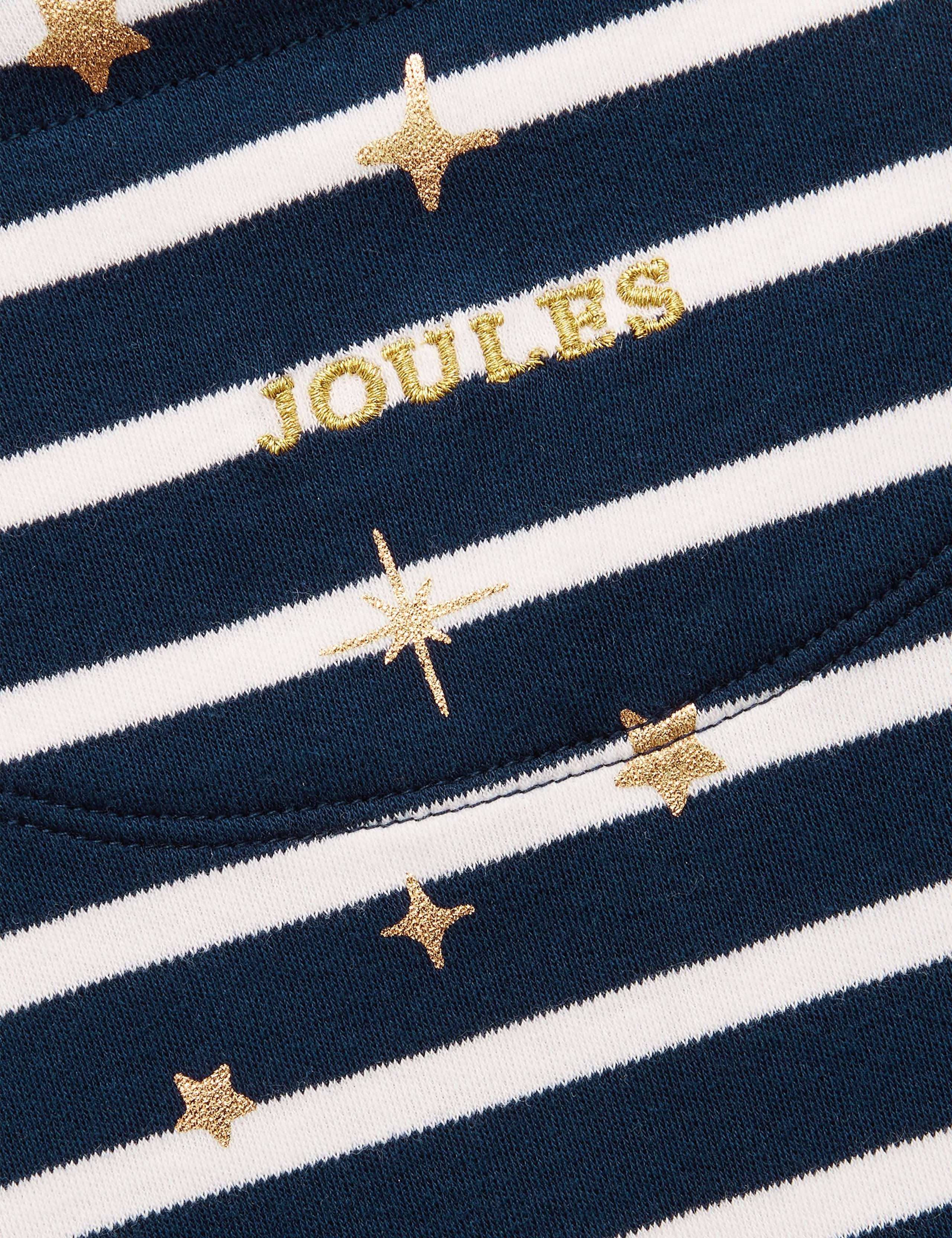 Pure Cotton Striped Button Detail top (1-12yrs) 5 of 5