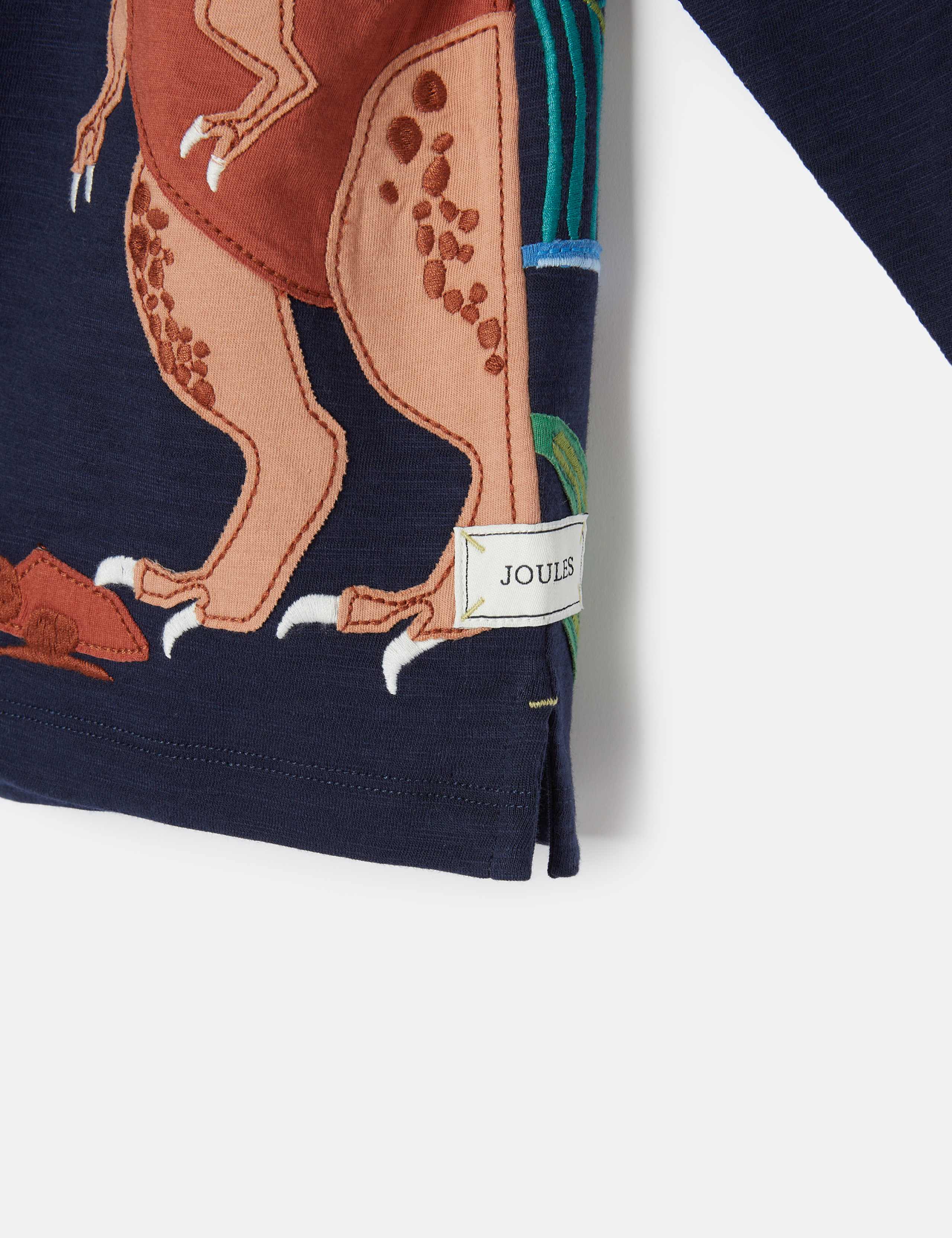 Pure Cotton Dinosaur Top (2-9 Yrs) 2 of 4