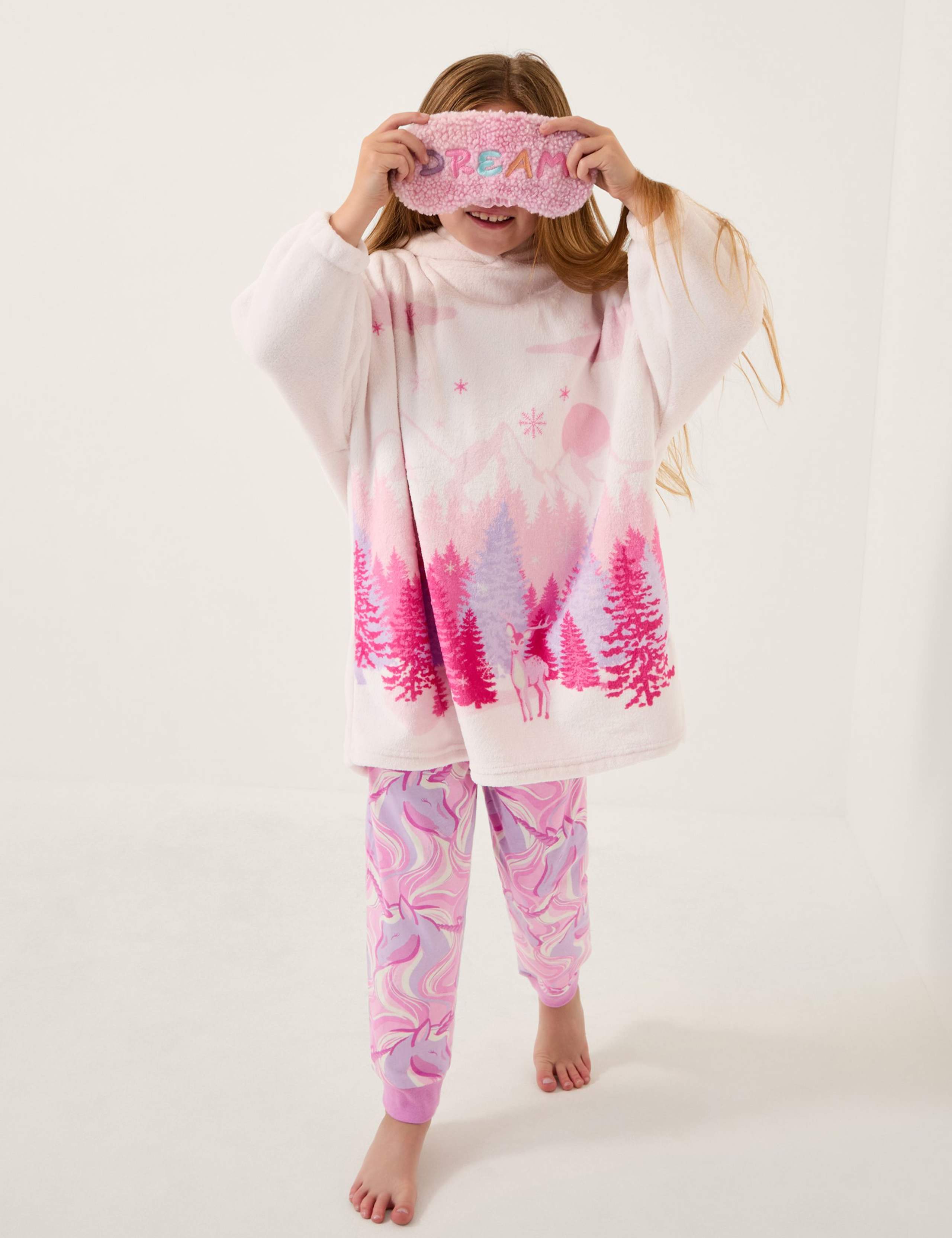 Forest Hoodie Pyjama Top (2-13 Yrs) 1 of 4