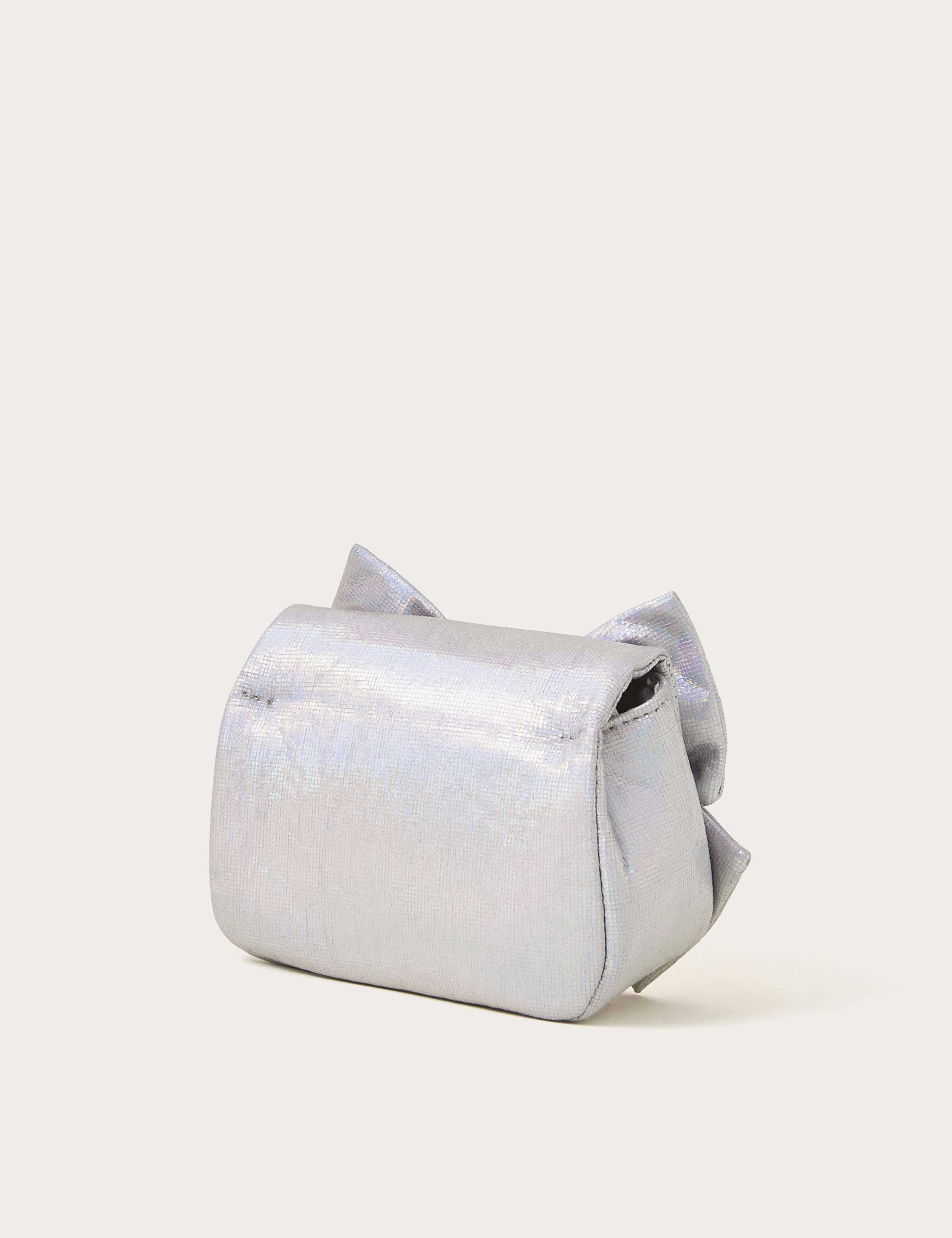 Kids' Metallic Bow Shoulder Bag 2 of 4