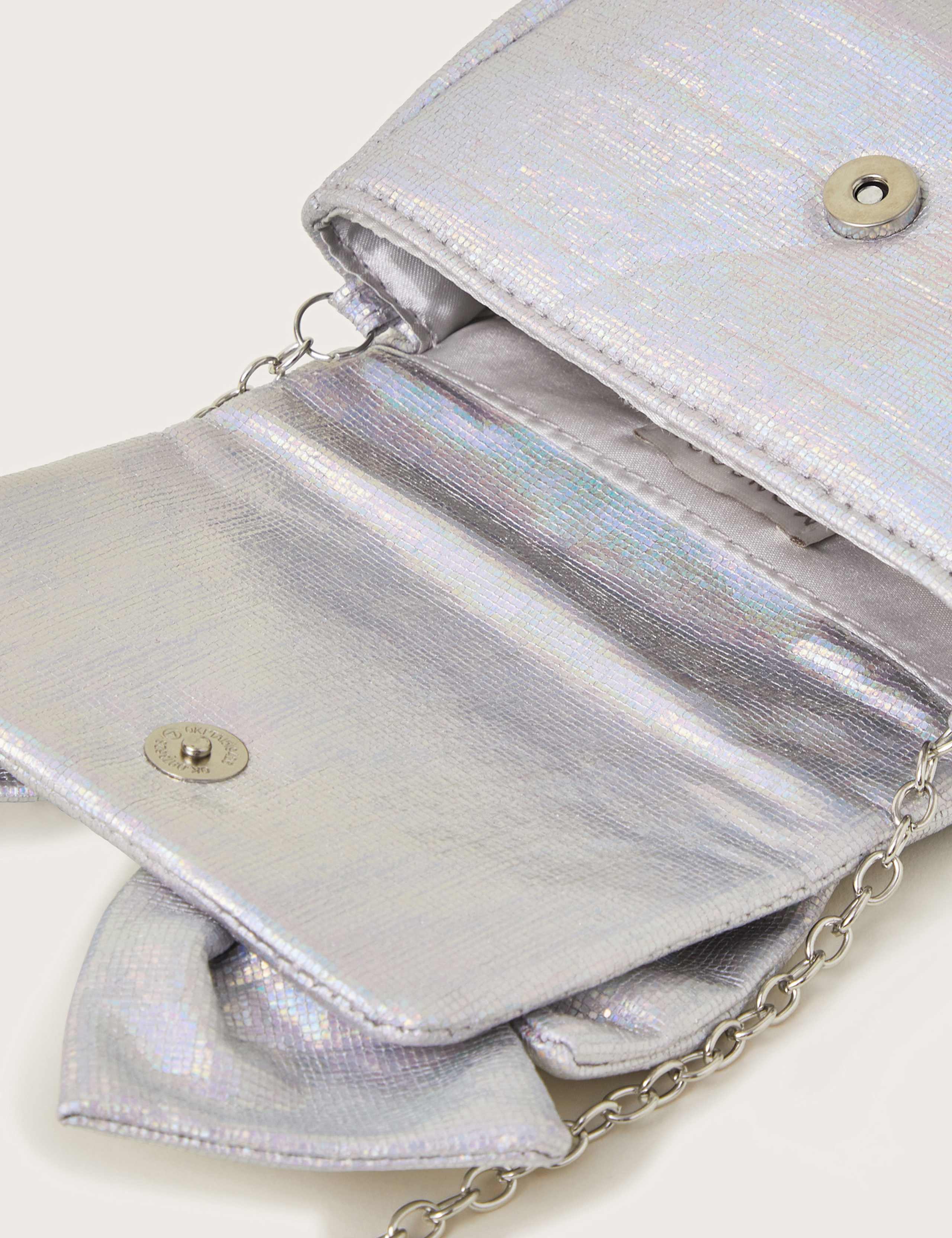 Kids' Metallic Bow Shoulder Bag 3 of 4