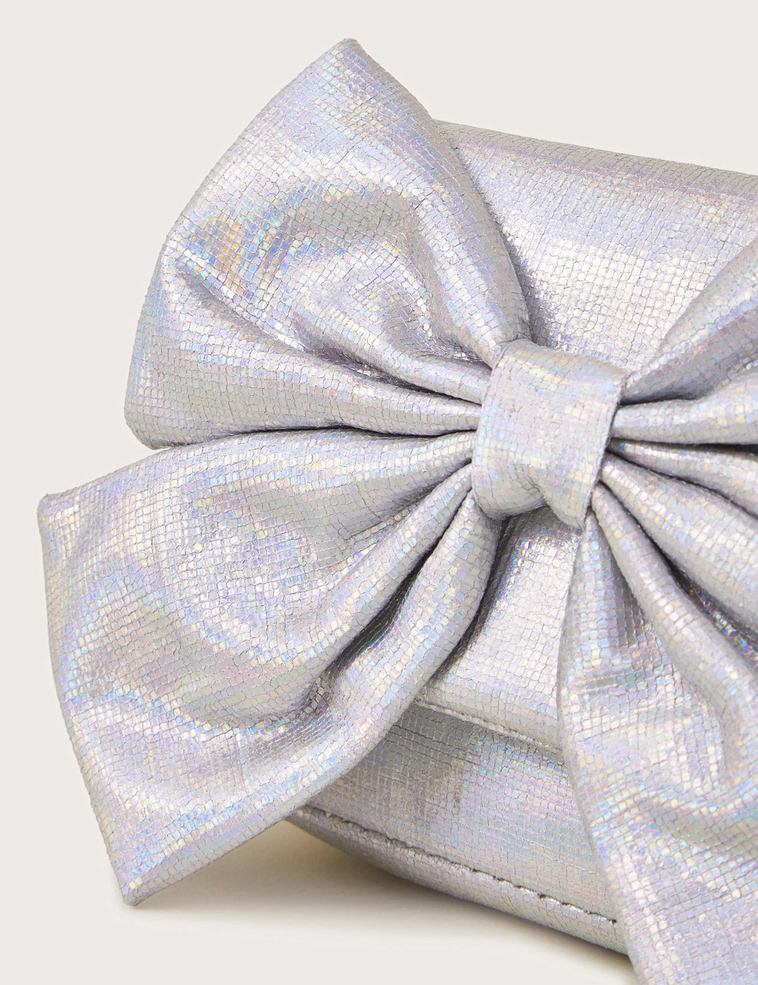 Kids' Metallic Bow Shoulder Bag 4 of 4