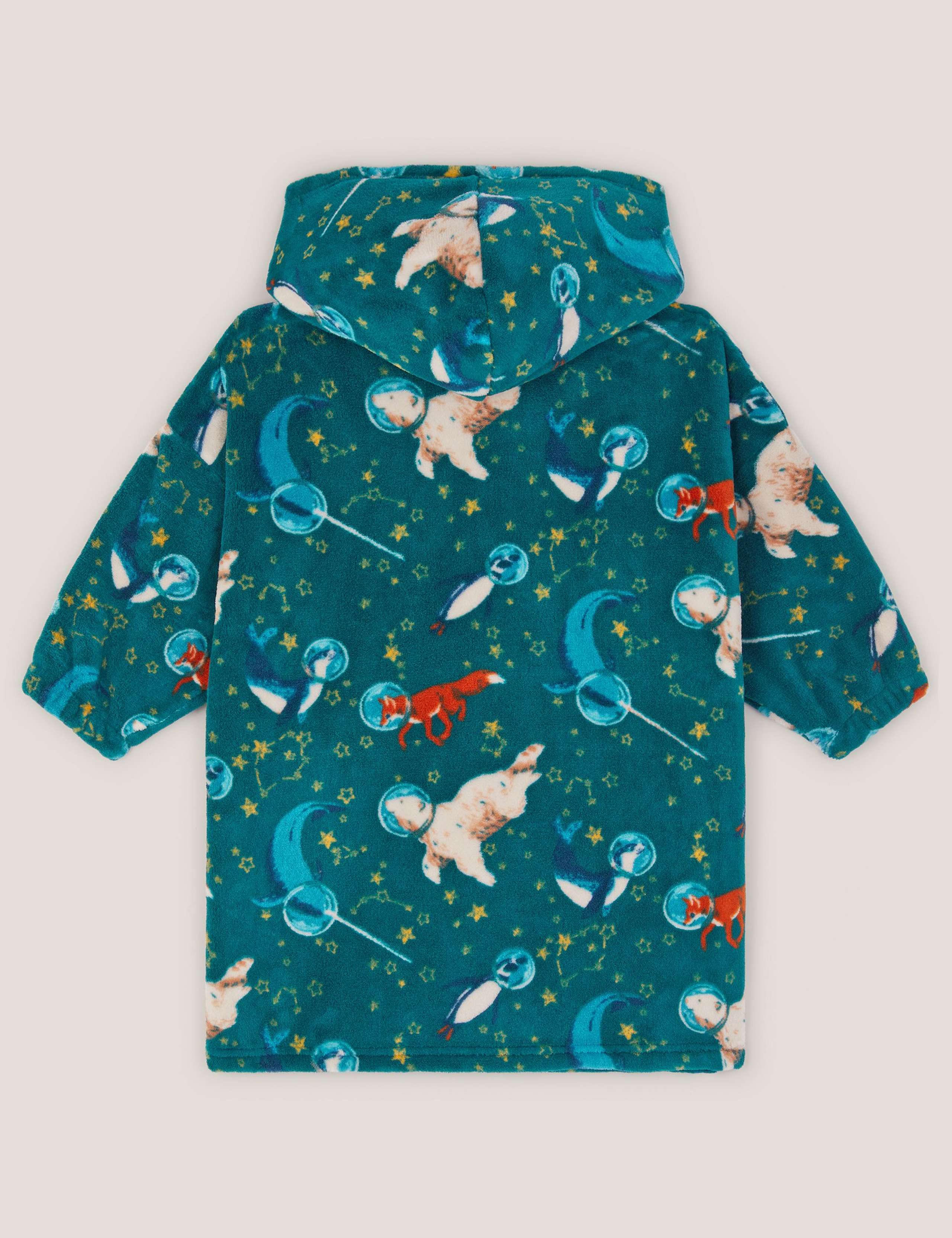 Space Animal Hoodie Pyjama Top (2-13 Yrs) 2 of 3