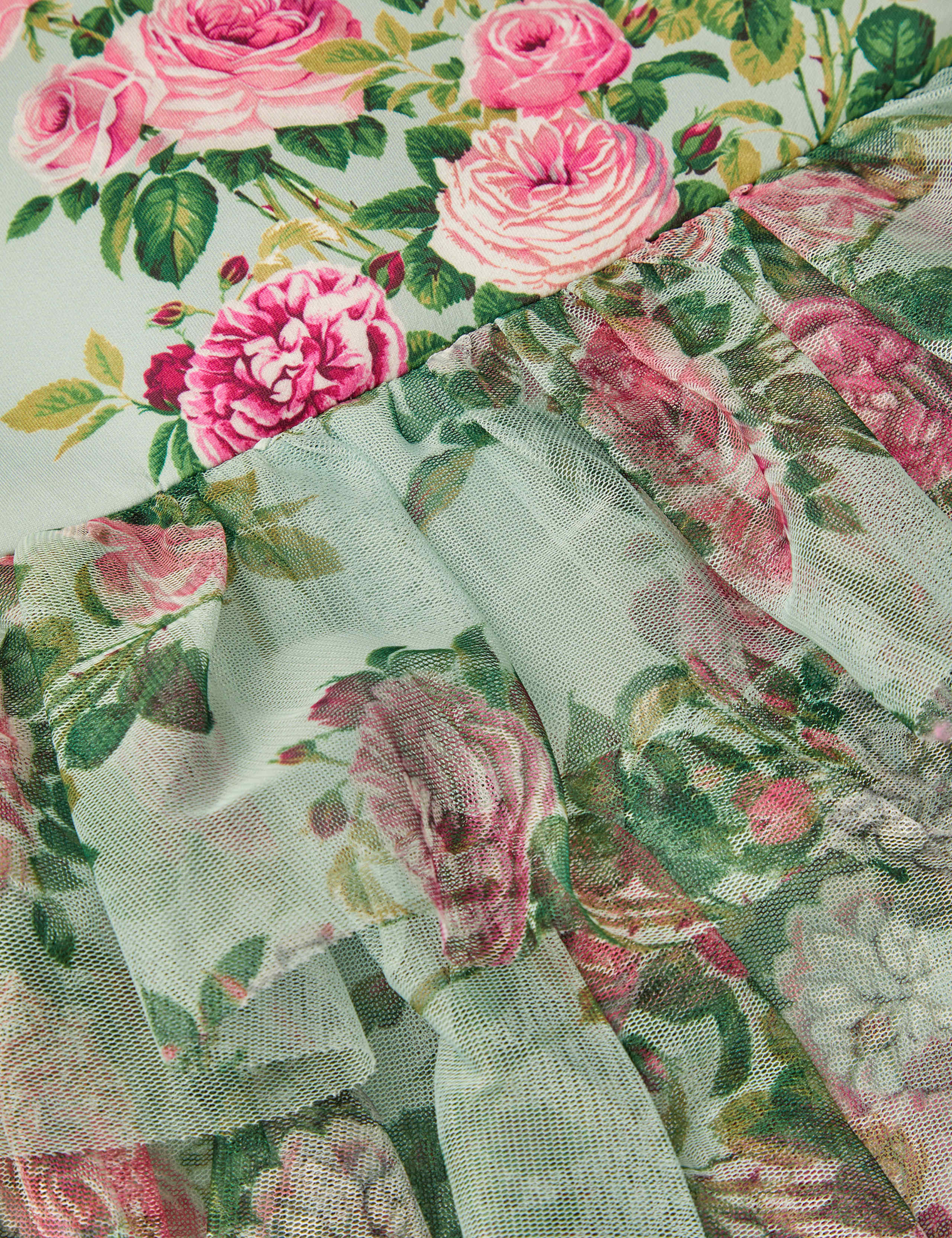 Floral Tiered Tulle Occasion Dress (3-13 Yrs) 3 of 3