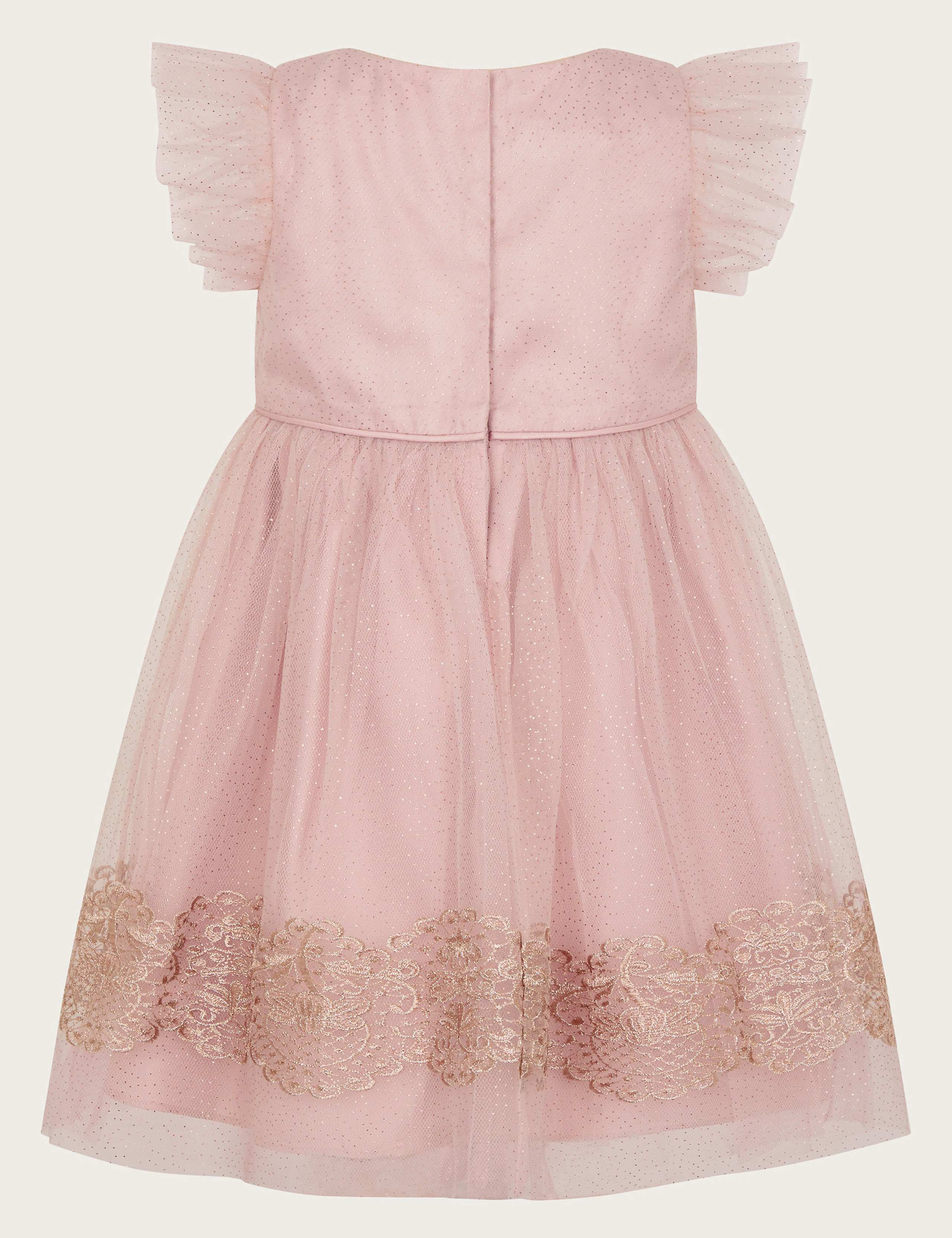 Sparkle Lace Frill Dress (0-3 Yrs) 2 of 3