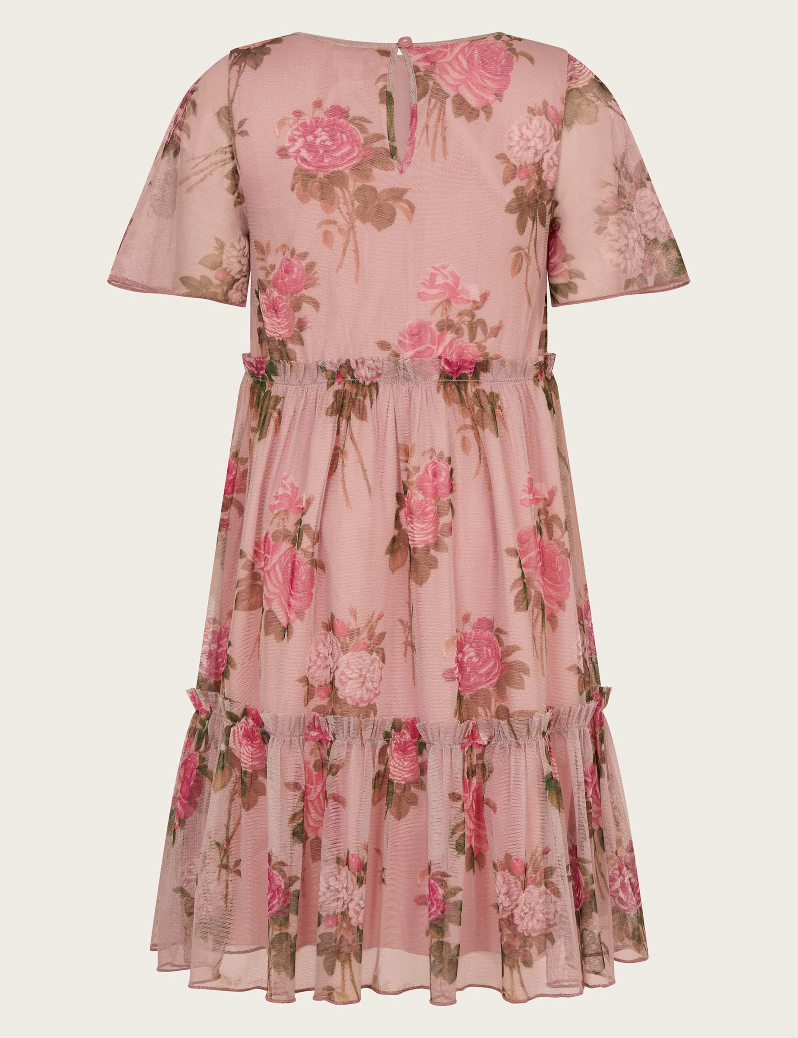 Floral Tulle Party Dress (3-13 Yrs) 2 of 3