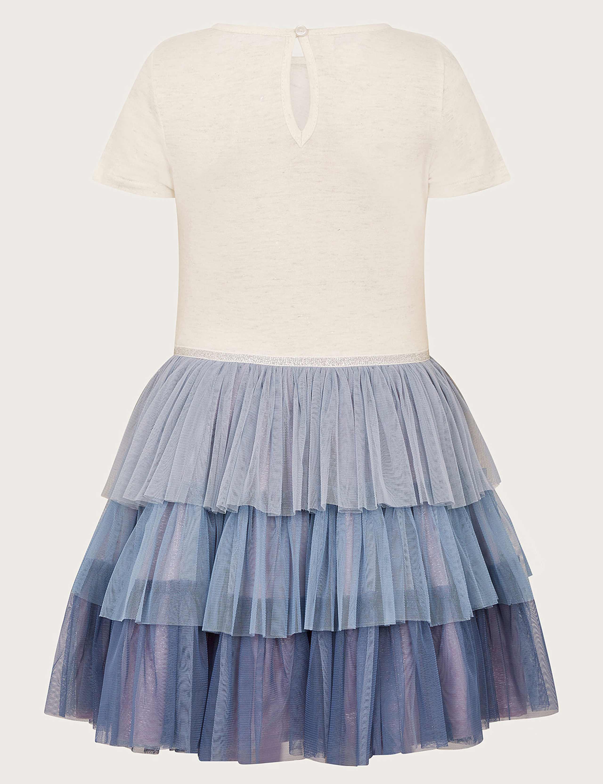 Unicorn Tiered Party Dress (3-13 Yrs) 2 of 3