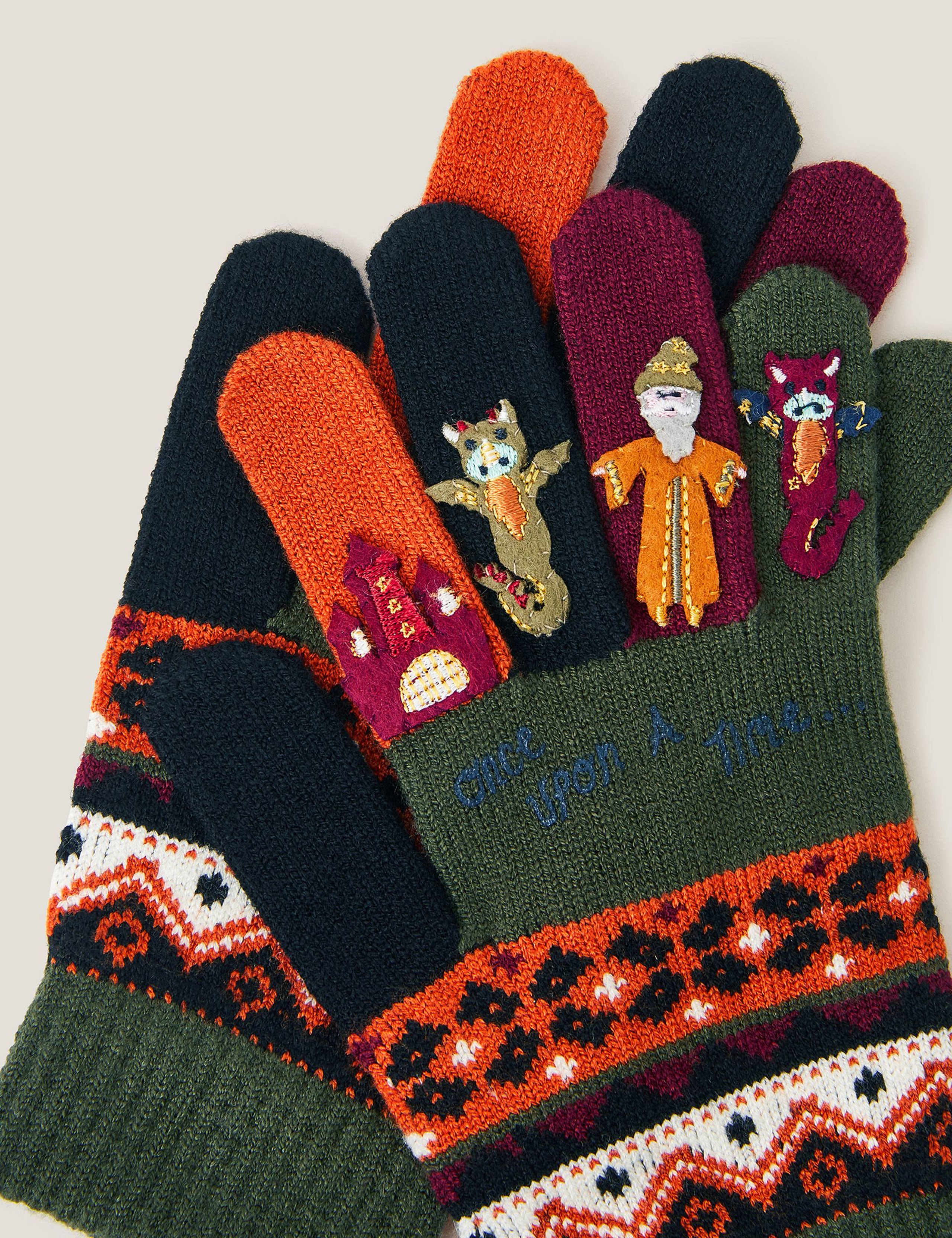 Kids' Dragon Novelty Gloves (3-10 Yrs) 2 of 2