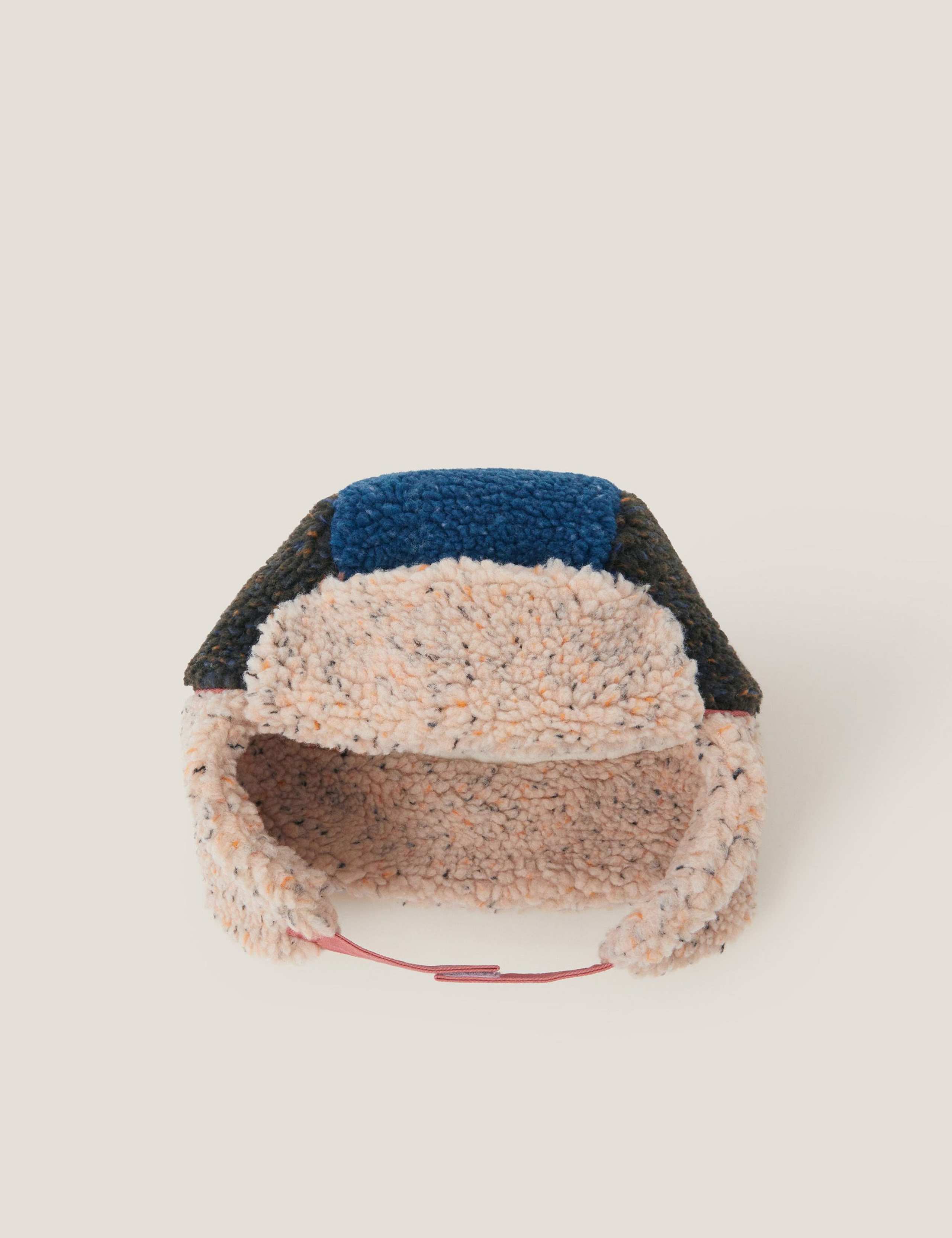 Kids' Borg Colour Block Trapper Hat (3-10 Yrs) 1 of 3