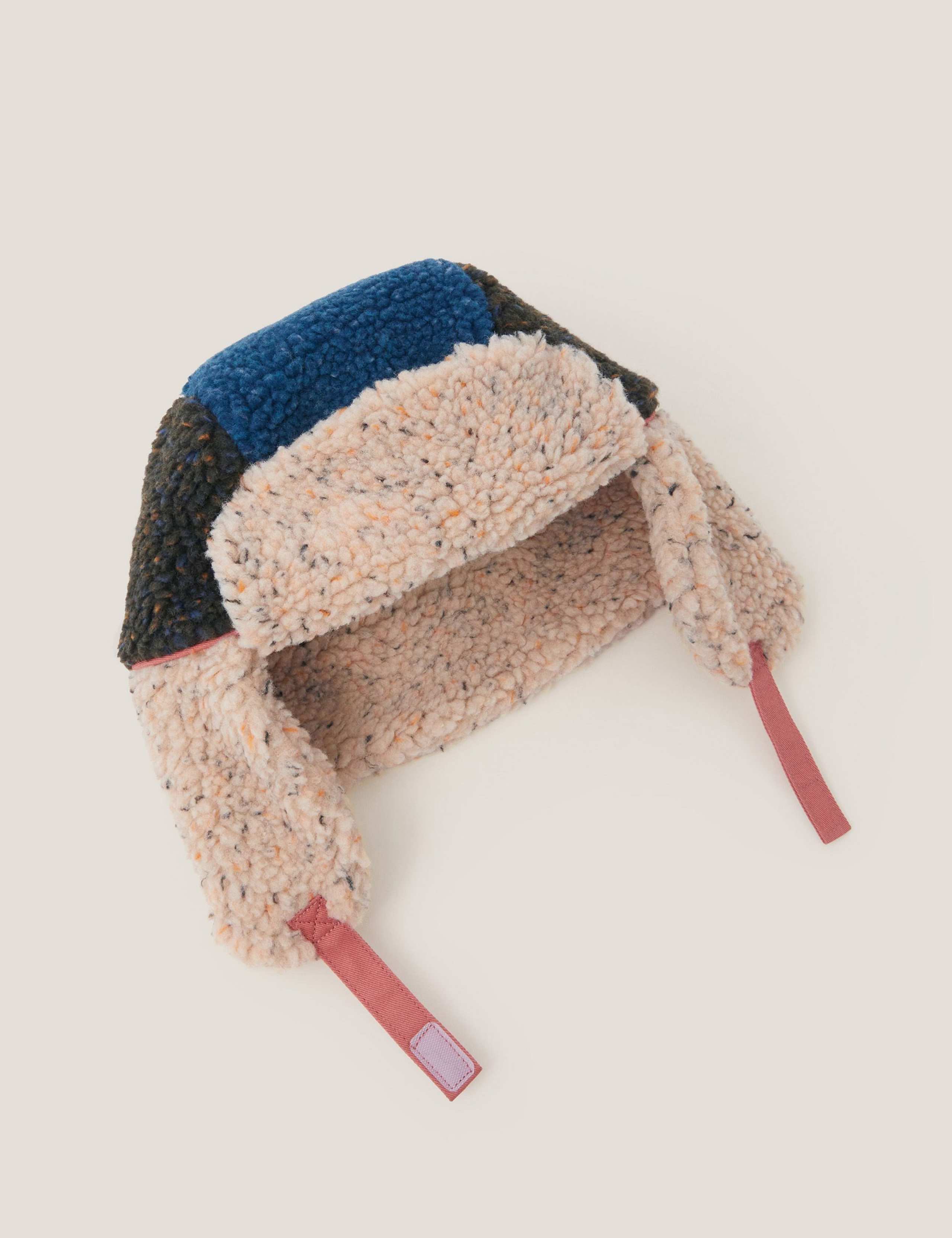 Kids' Borg Colour Block Trapper Hat (3-10 Yrs) 2 of 3