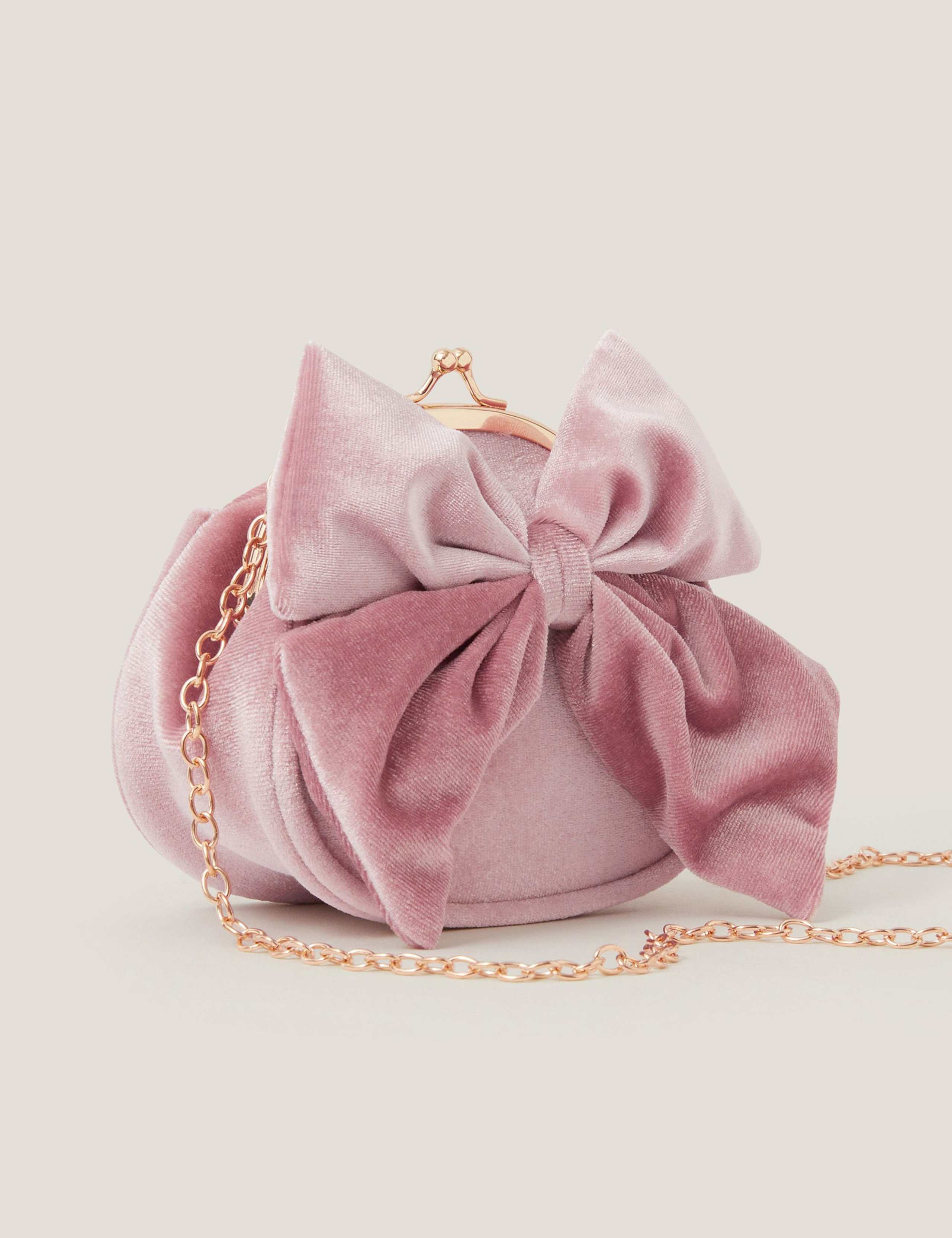 Velvet Bow Bag 2 of 3