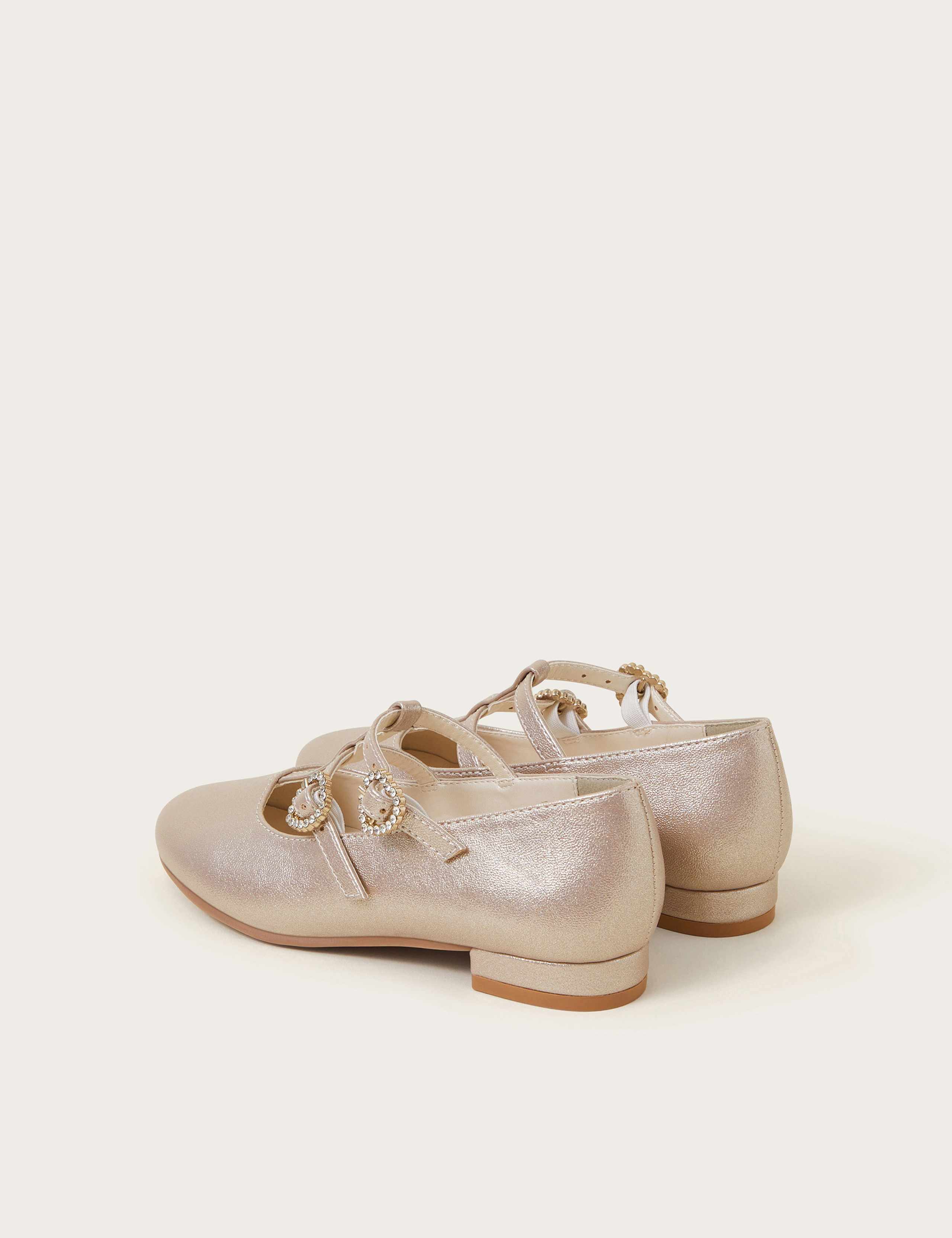 Kids' Diamanté Ballet Pumps (7 Small - 4 Large) 3 of 3